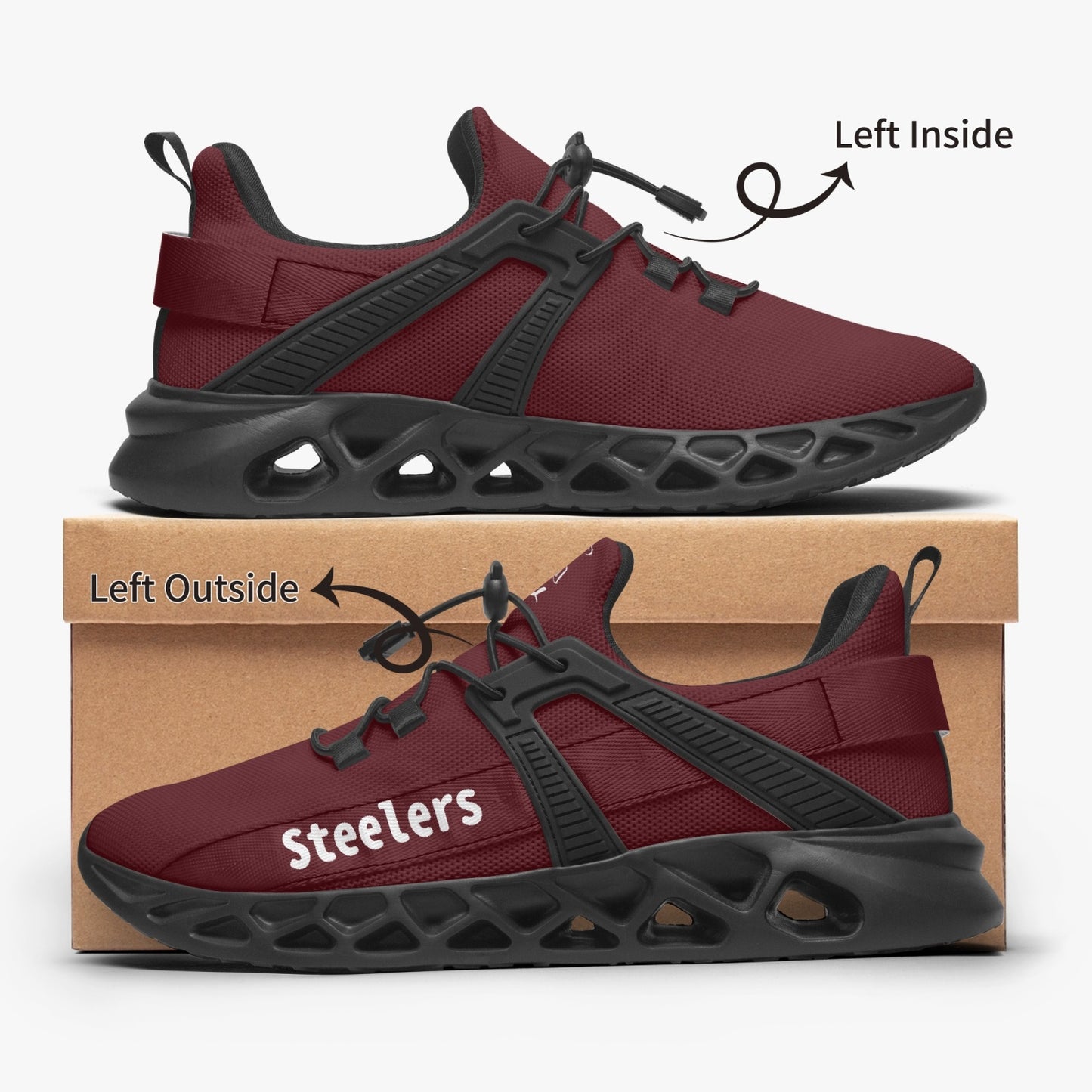 Steelers Football Running Shoes