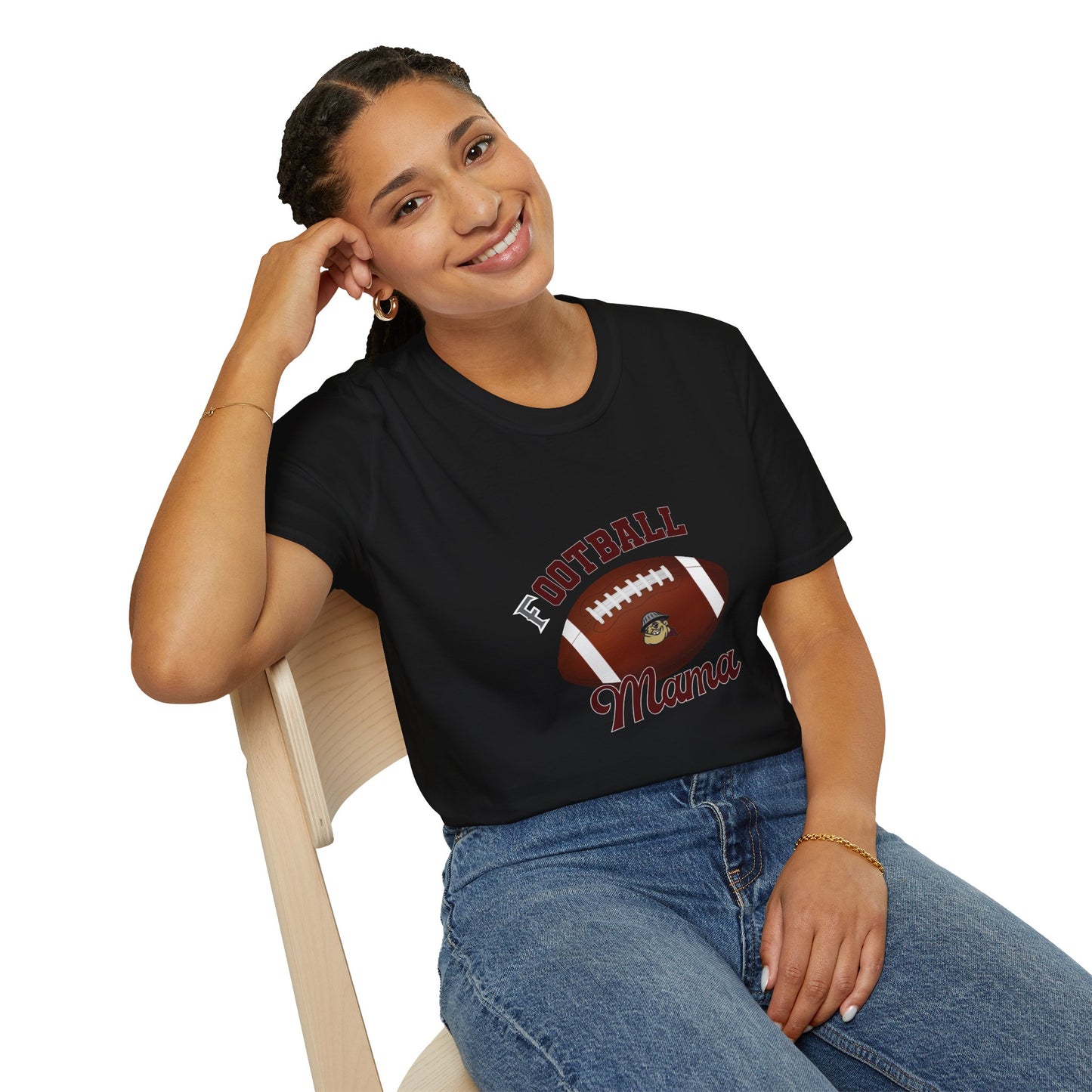 Football Mama T-Shirt - Cool Dog Teez LLC
