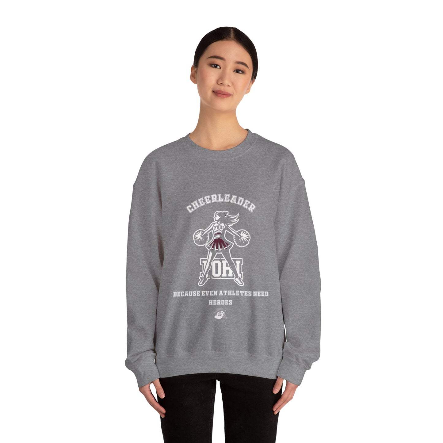 Fohi Cheer Heroes Crewneck Sweatshirt