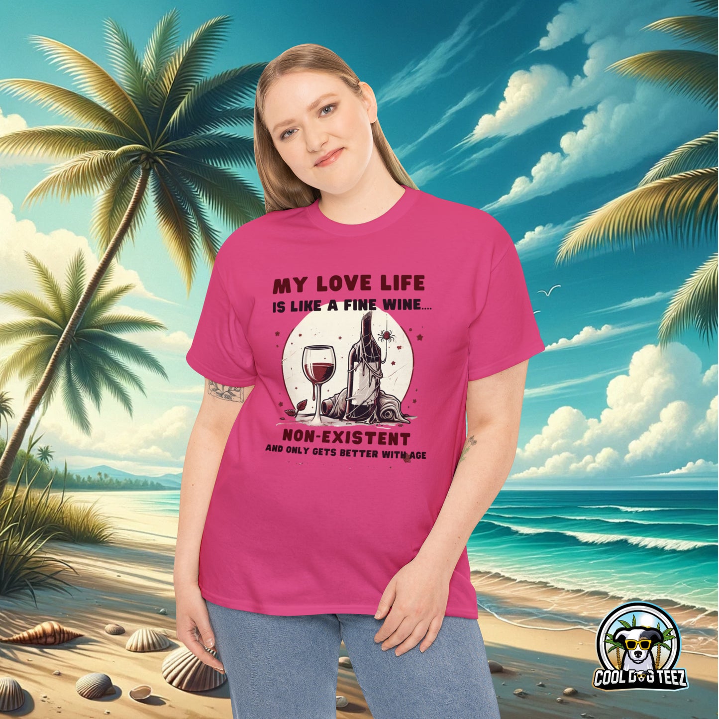 Aging Gracefully: Time Flies When You're a Fine Wine! - Cool Dog Teez LLC