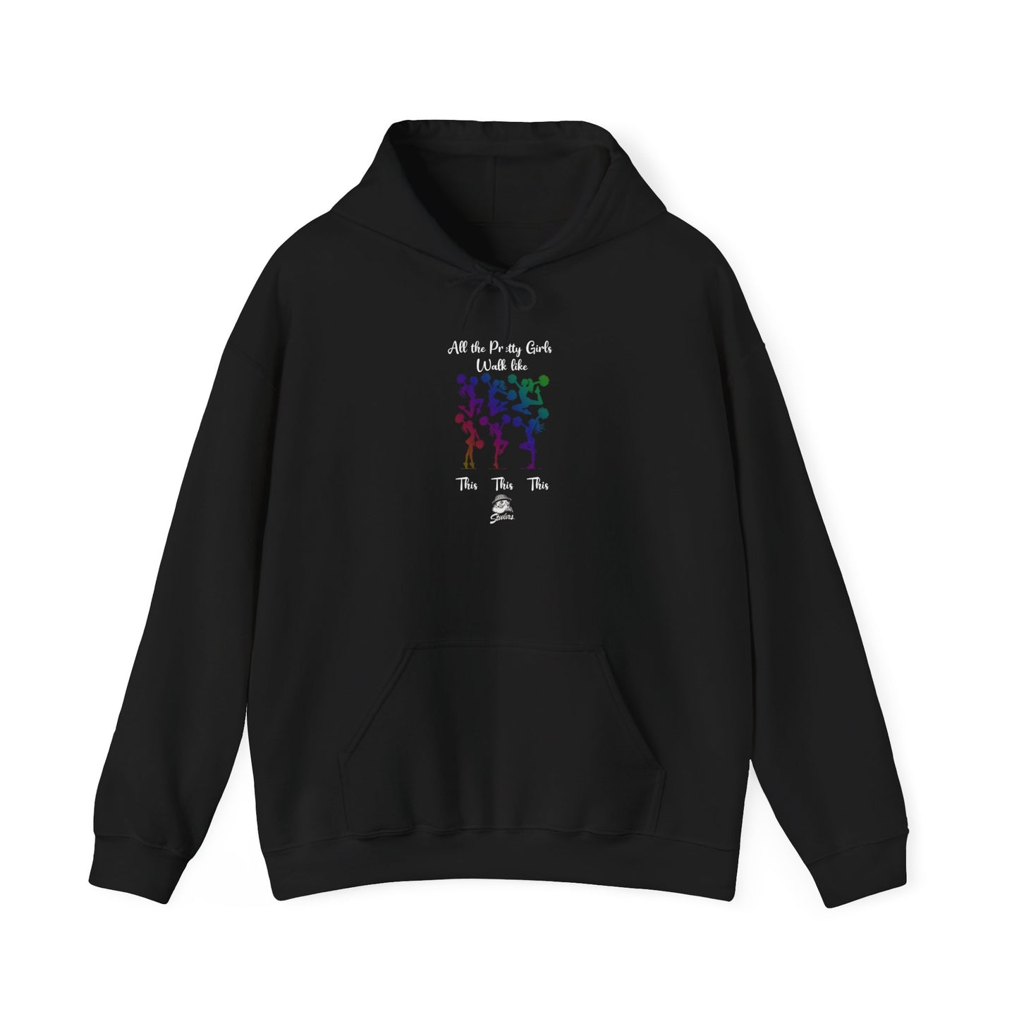 Fohi Cheer Pretty Girls Hooded Sweatshirt