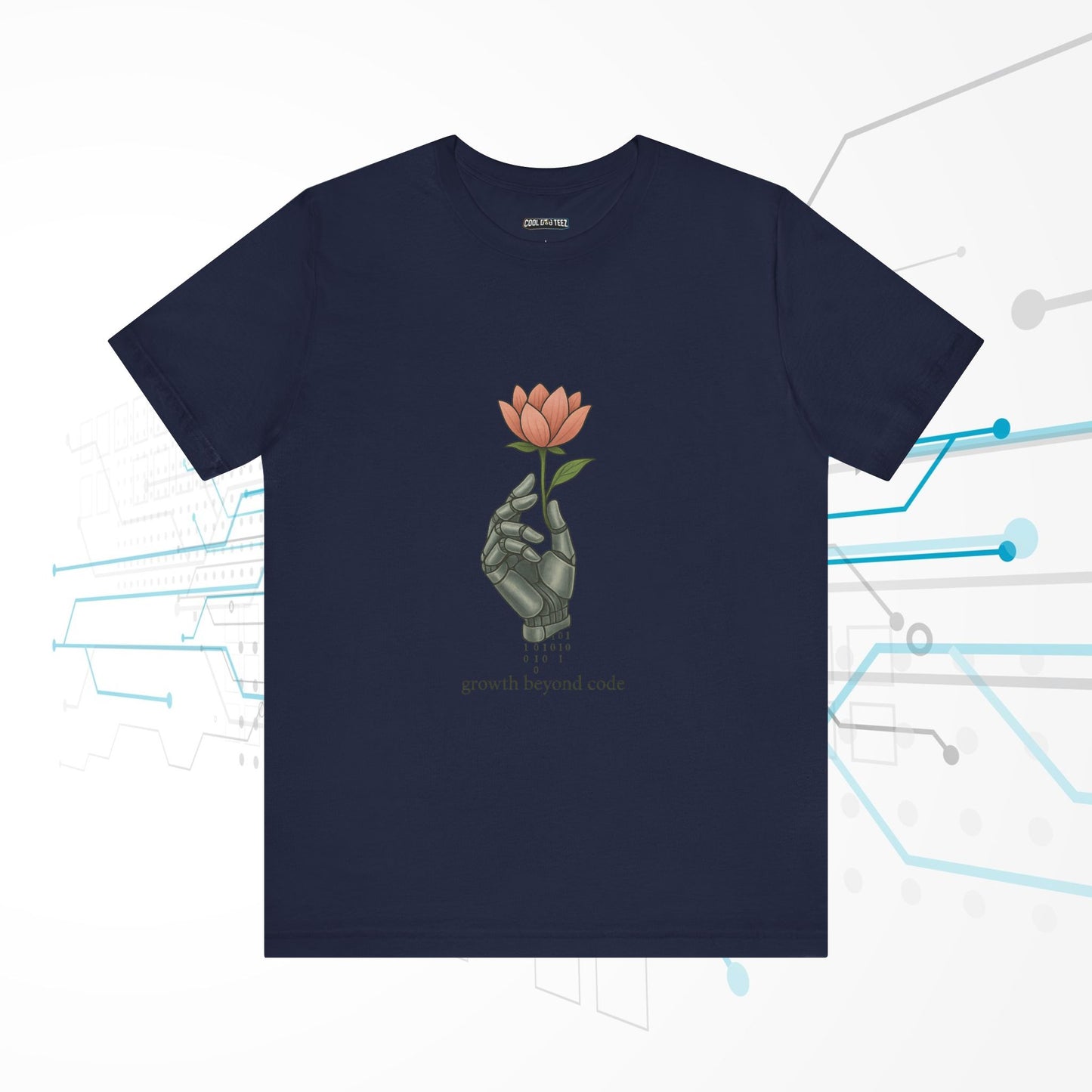 Tech Bloom | Growth Beyond Code Tee - Cool Dog Teez LLC