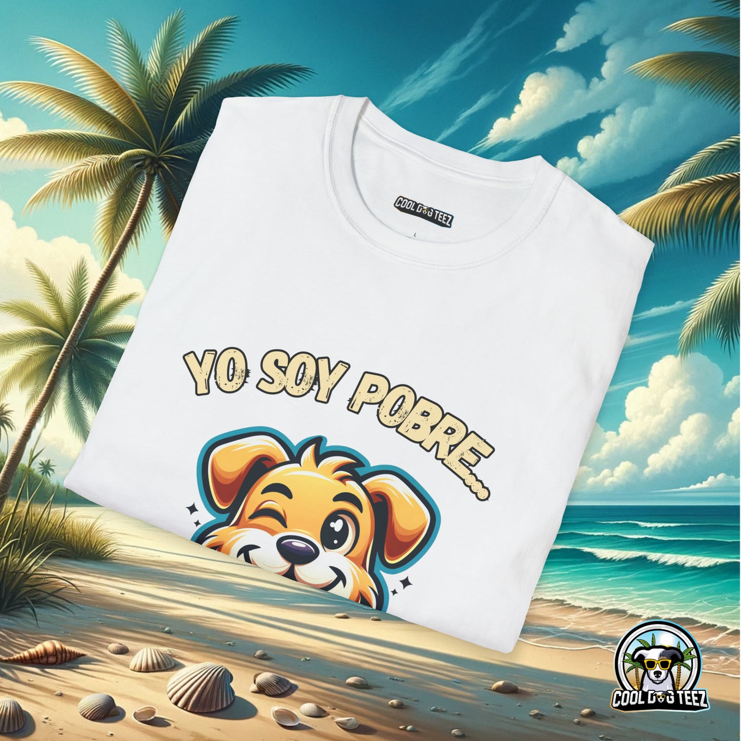 Rich in Love Tee: Besos Edition T-Shirt - Cool Dog Teez LLC