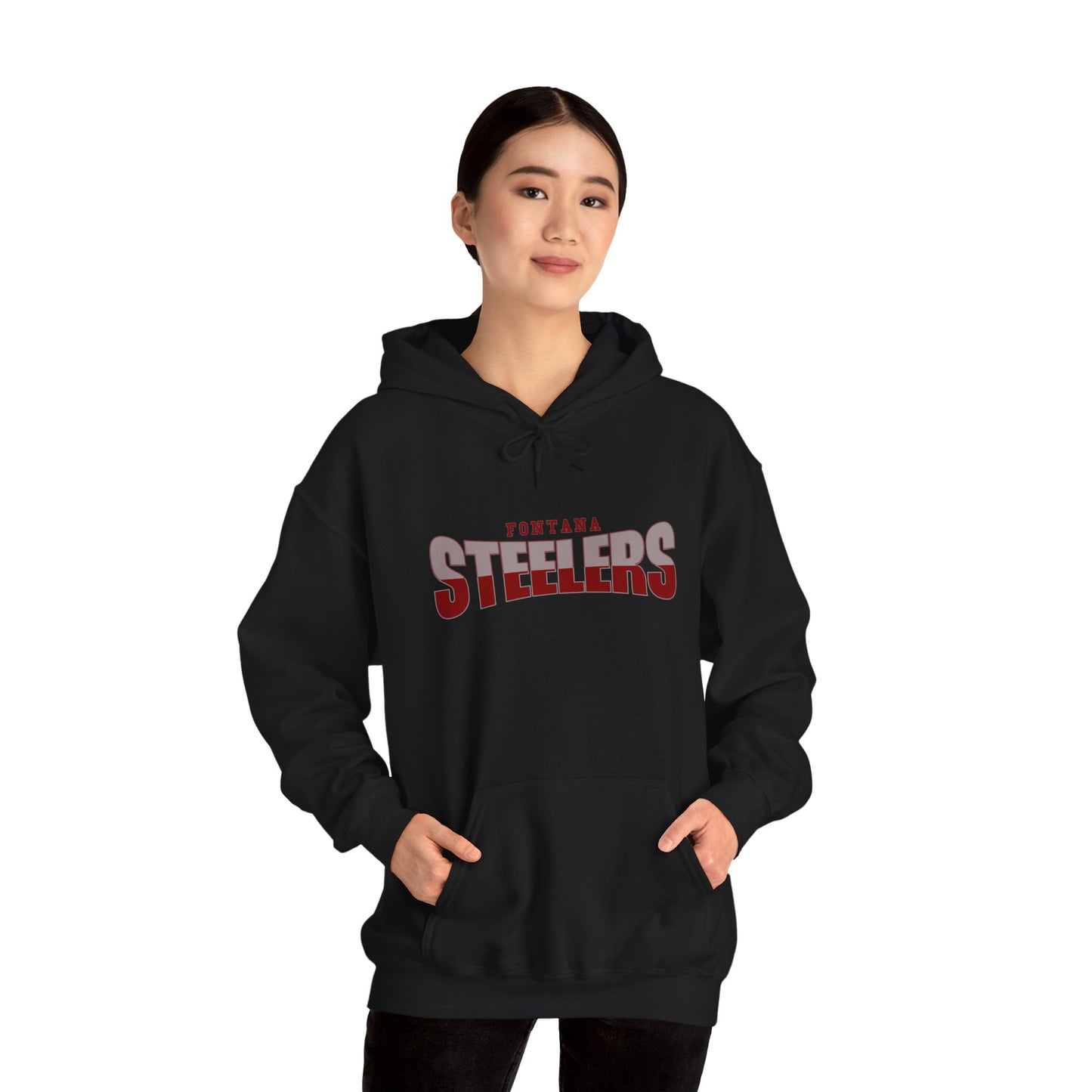 Fontana Steelers Heavy Blend™ Hoodie – Stay Warm, Rep Your Team!