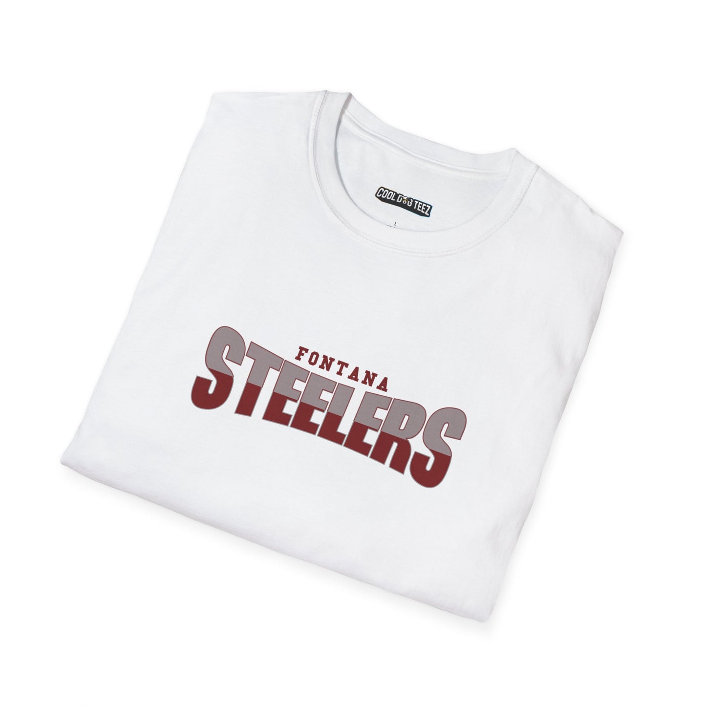 Fontana Steelers Unisex Softstyle T-Shirt β Wear Your Pride, Rep Your Team!