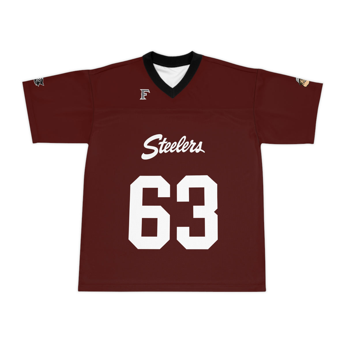 FOHI Steelers Personalized Football Jersey – Custom Number & Last Name