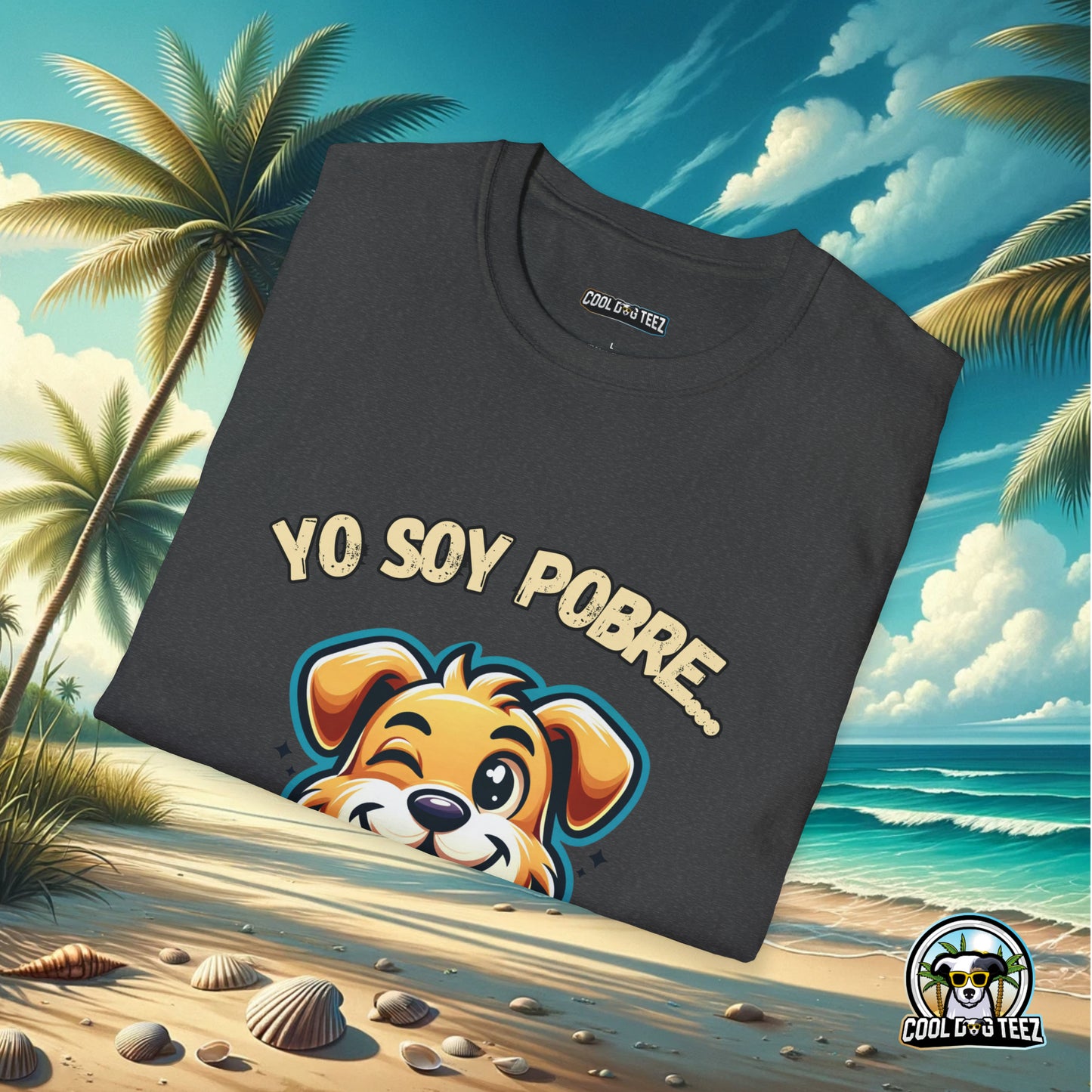 Rich in Love Tee: Besos Edition T-Shirt - Cool Dog Teez LLC