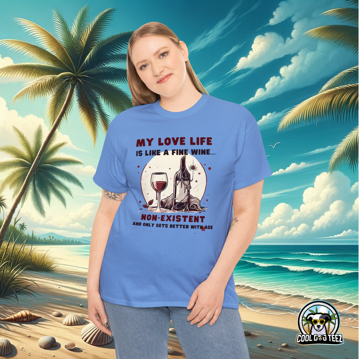 Aging Gracefully: Time Flies When You're a Fine Wine! - Cool Dog Teez LLC