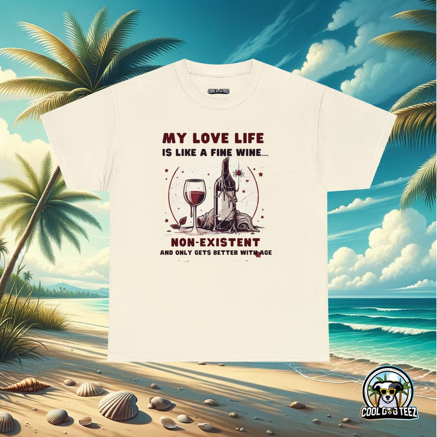 Aging Gracefully: Time Flies When You're a Fine Wine! - Cool Dog Teez LLC
