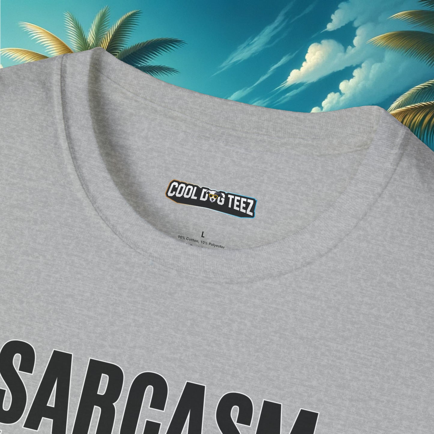 Buffering Banter: The Sarcasm Wait Tee - Cool Dog Teez LLC
