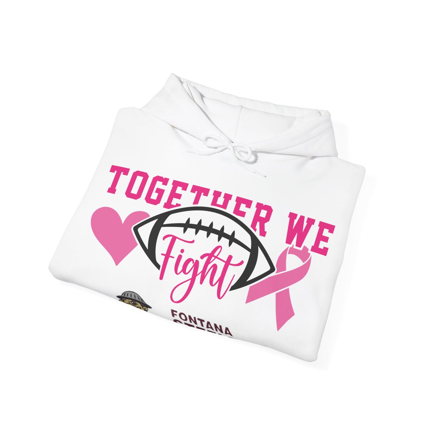 Fohi Together We Fight Hooded Sweatshirt - Cool Dog Teez LLC