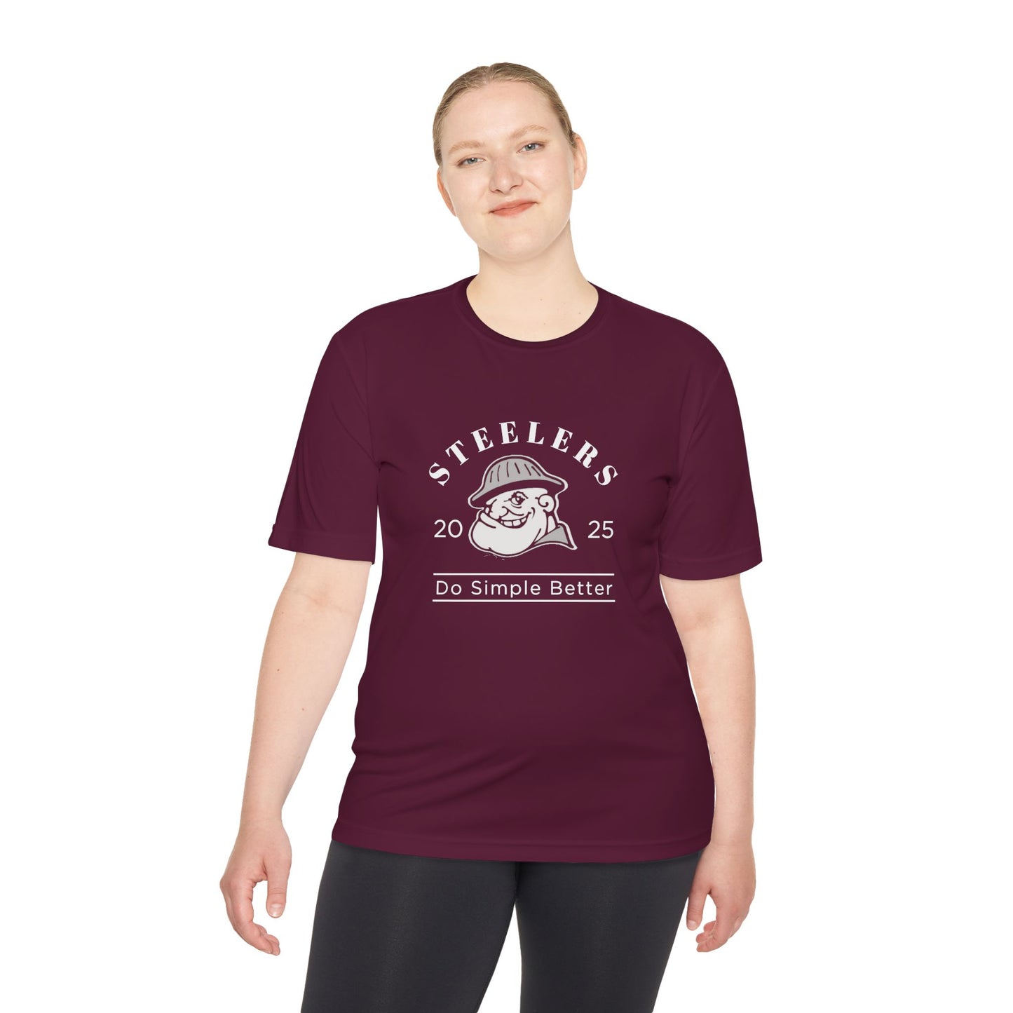 Steelers Moisture-Wicking Tee – "Do Simple Better"