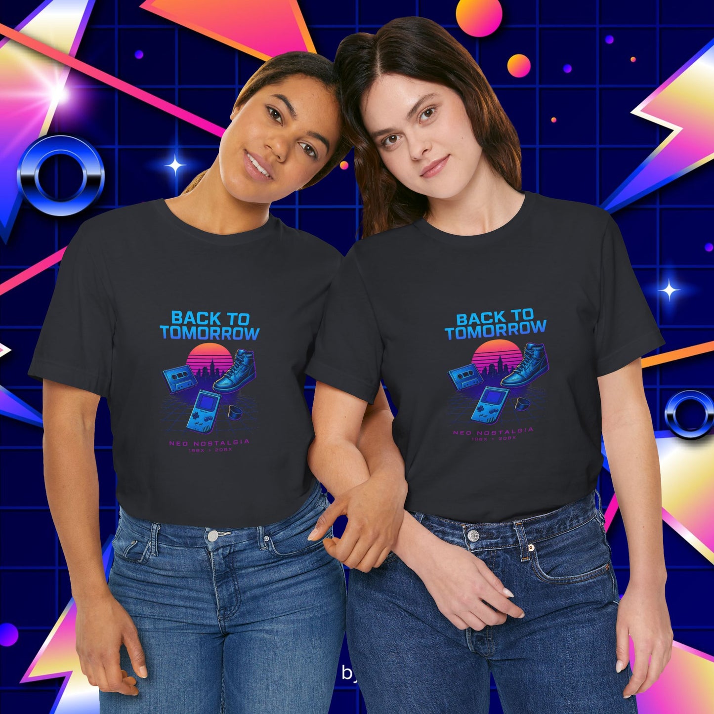 Neo Nostalgia β Back to Tomorrow T-Shirt - Cool Dog Teez LLC