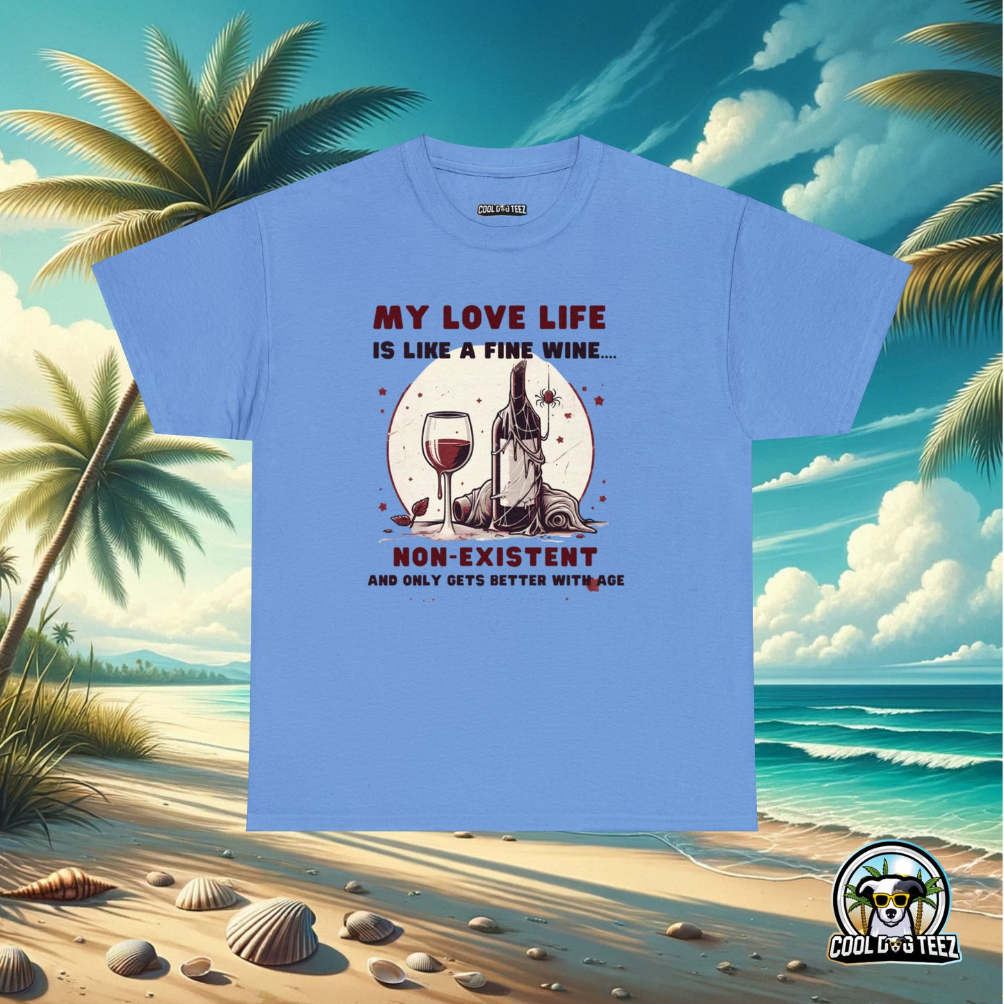 Aging Gracefully: Time Flies When You're a Fine Wine! - Cool Dog Teez LLC