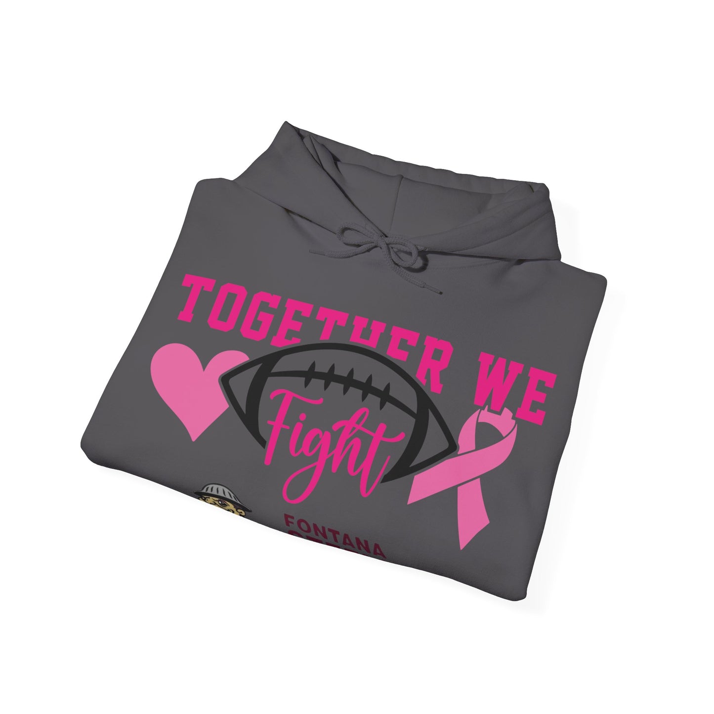 Fohi Together We Fight Hooded Sweatshirt - Cool Dog Teez LLC