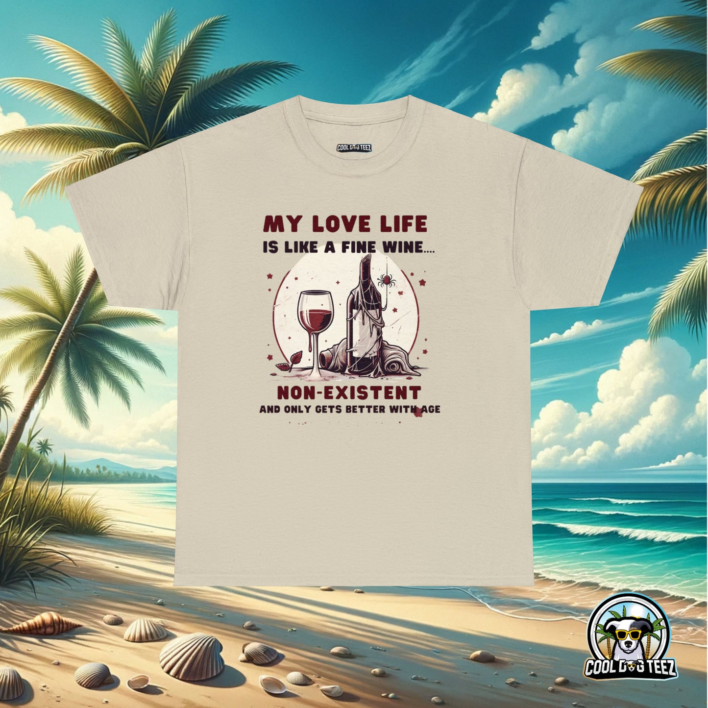 Aging Gracefully: Time Flies When You're a Fine Wine! - Cool Dog Teez LLC