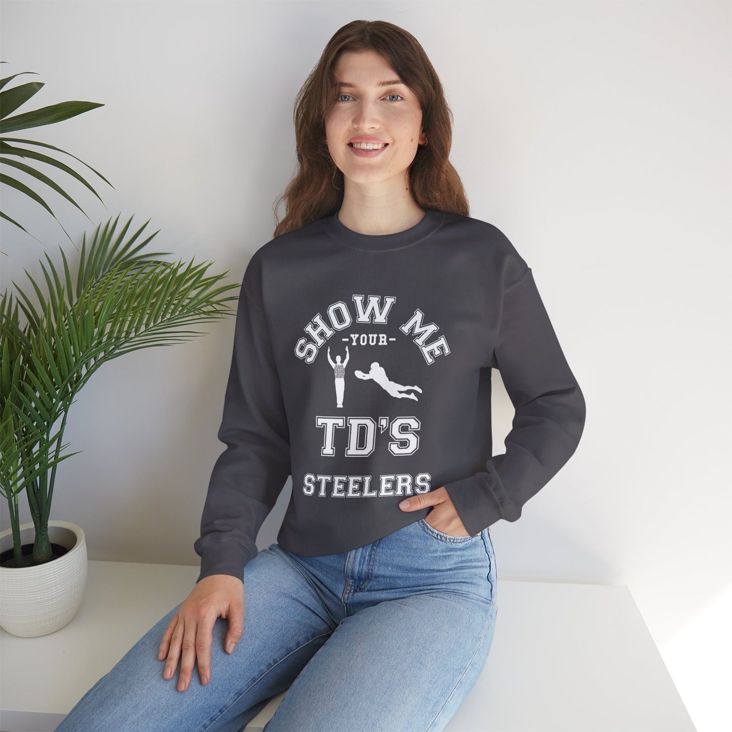 Show me your TDs Crewneck Sweatshirt (White)
