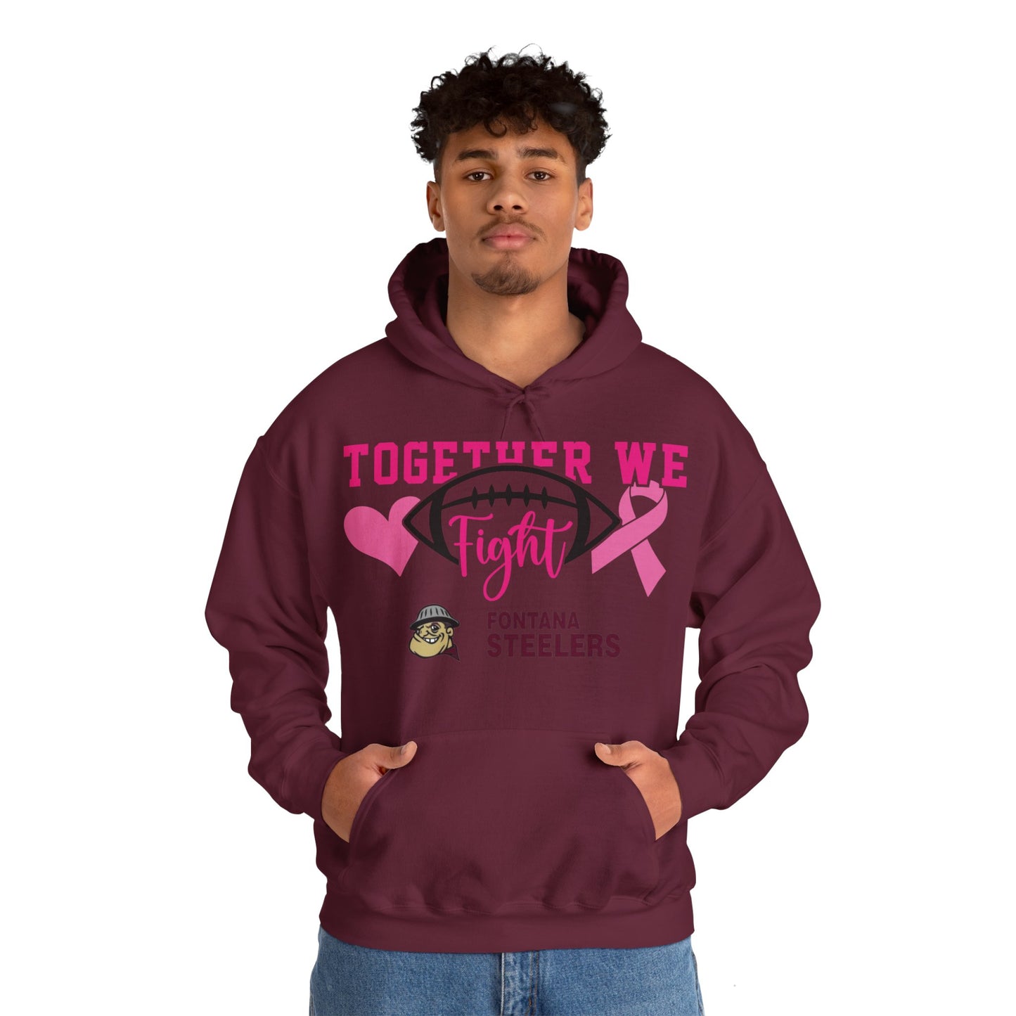 Fohi Together We Fight Hooded Sweatshirt - Cool Dog Teez LLC
