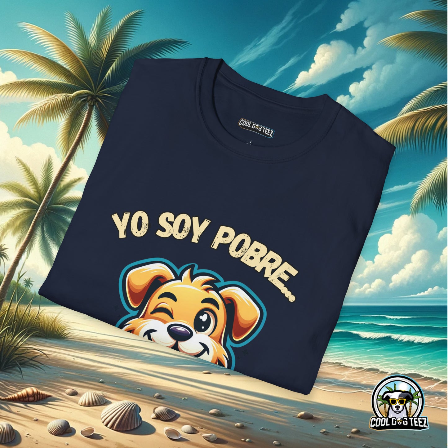 Rich in Love Tee: Besos Edition T-Shirt - Cool Dog Teez LLC