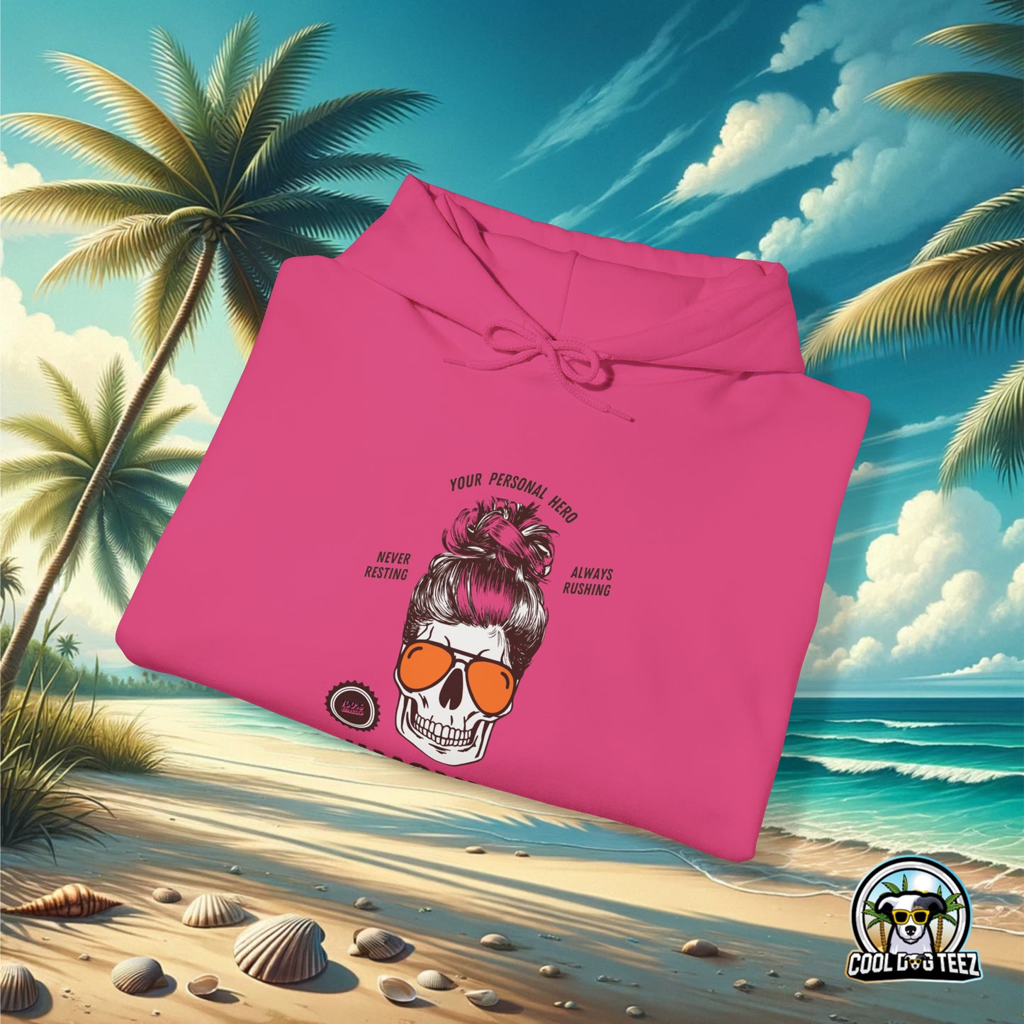 #MomLife Hooded Sweatshirt - Cool Dog Teez LLC