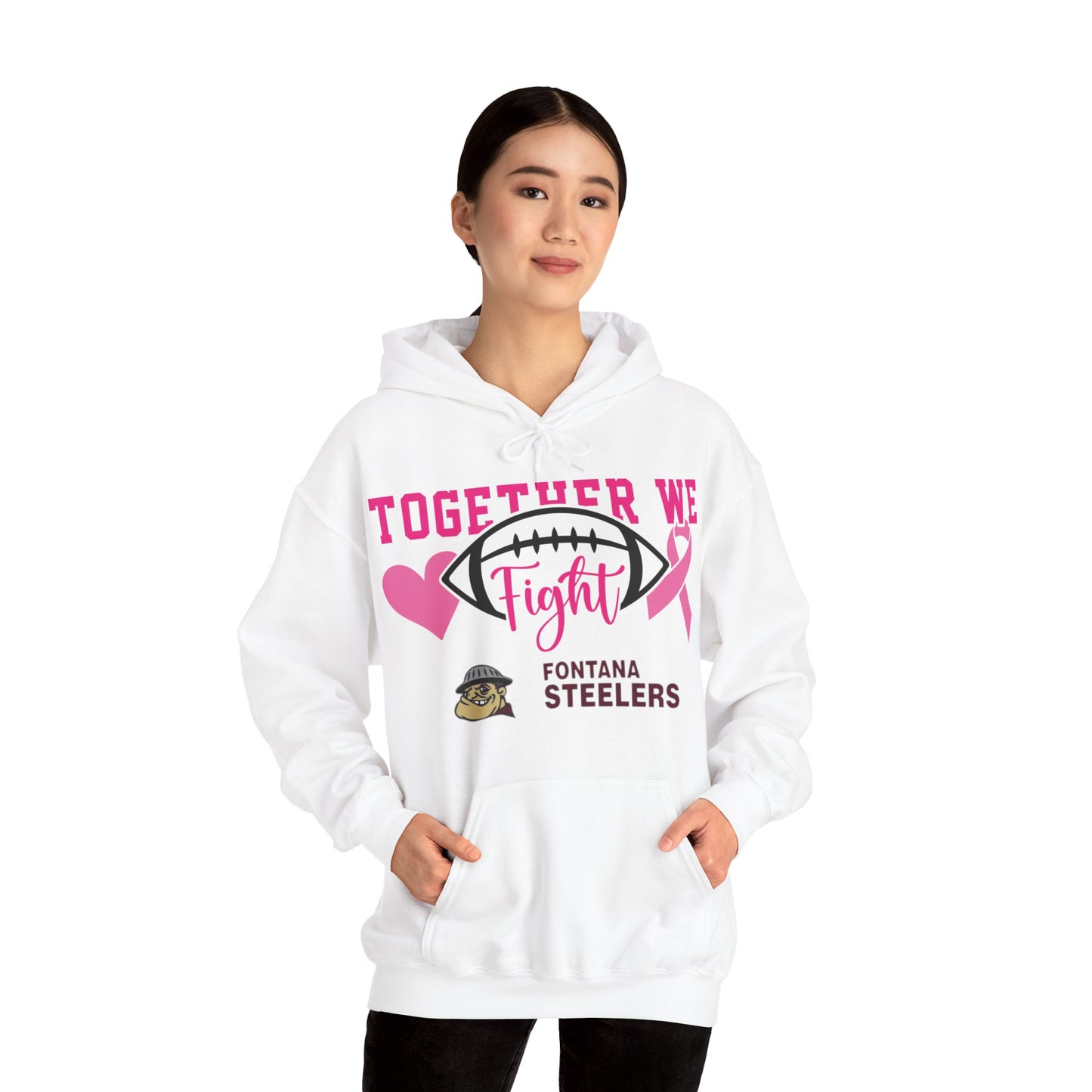 Fohi Together We Fight Hooded Sweatshirt - Cool Dog Teez LLC