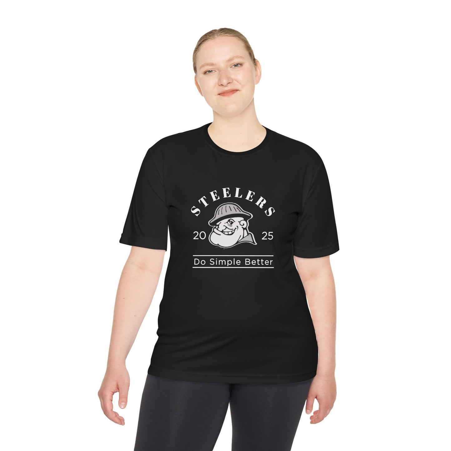Steelers Moisture-Wicking Tee – "Do Simple Better"