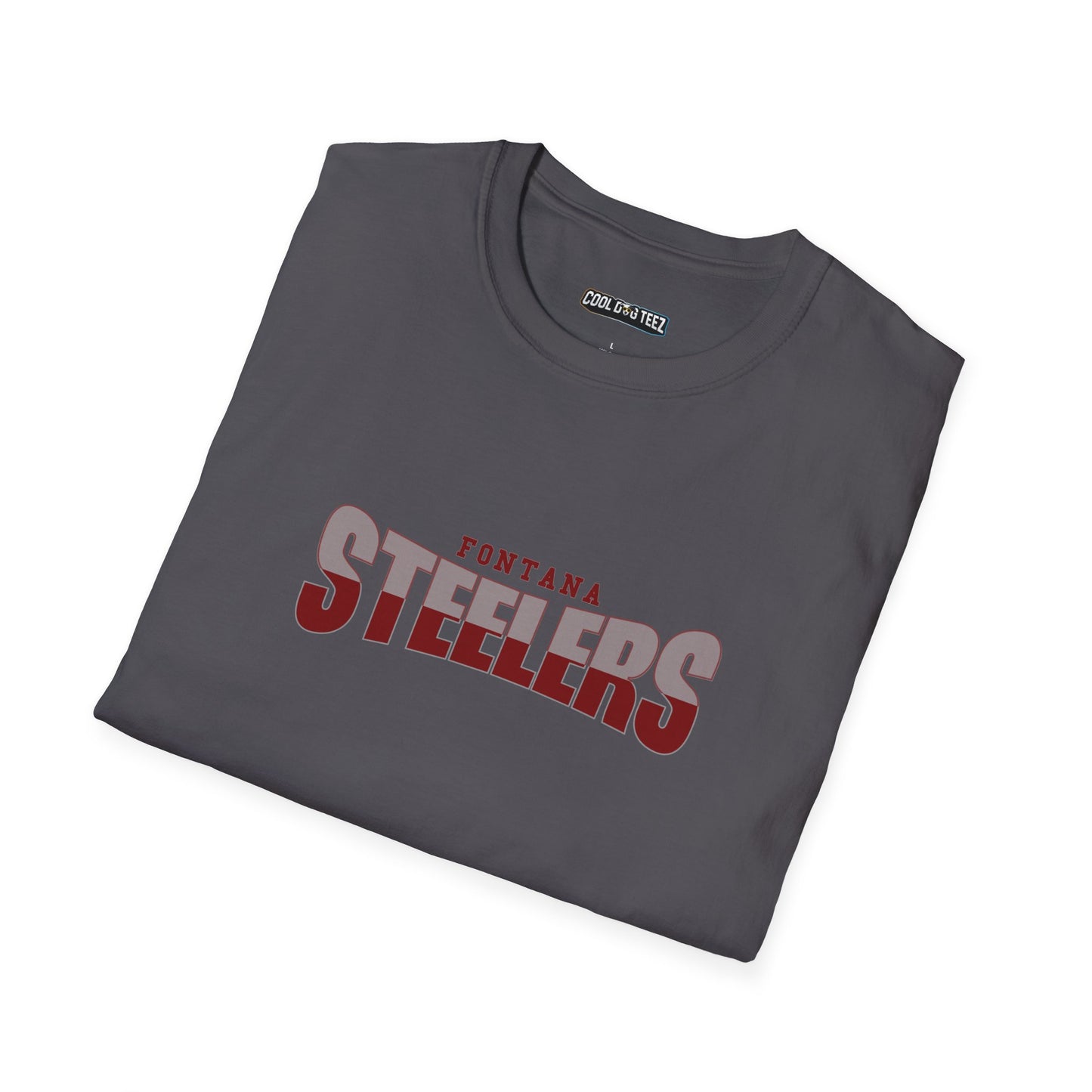Fontana Steelers Unisex Softstyle T-Shirt β Wear Your Pride, Rep Your Team!