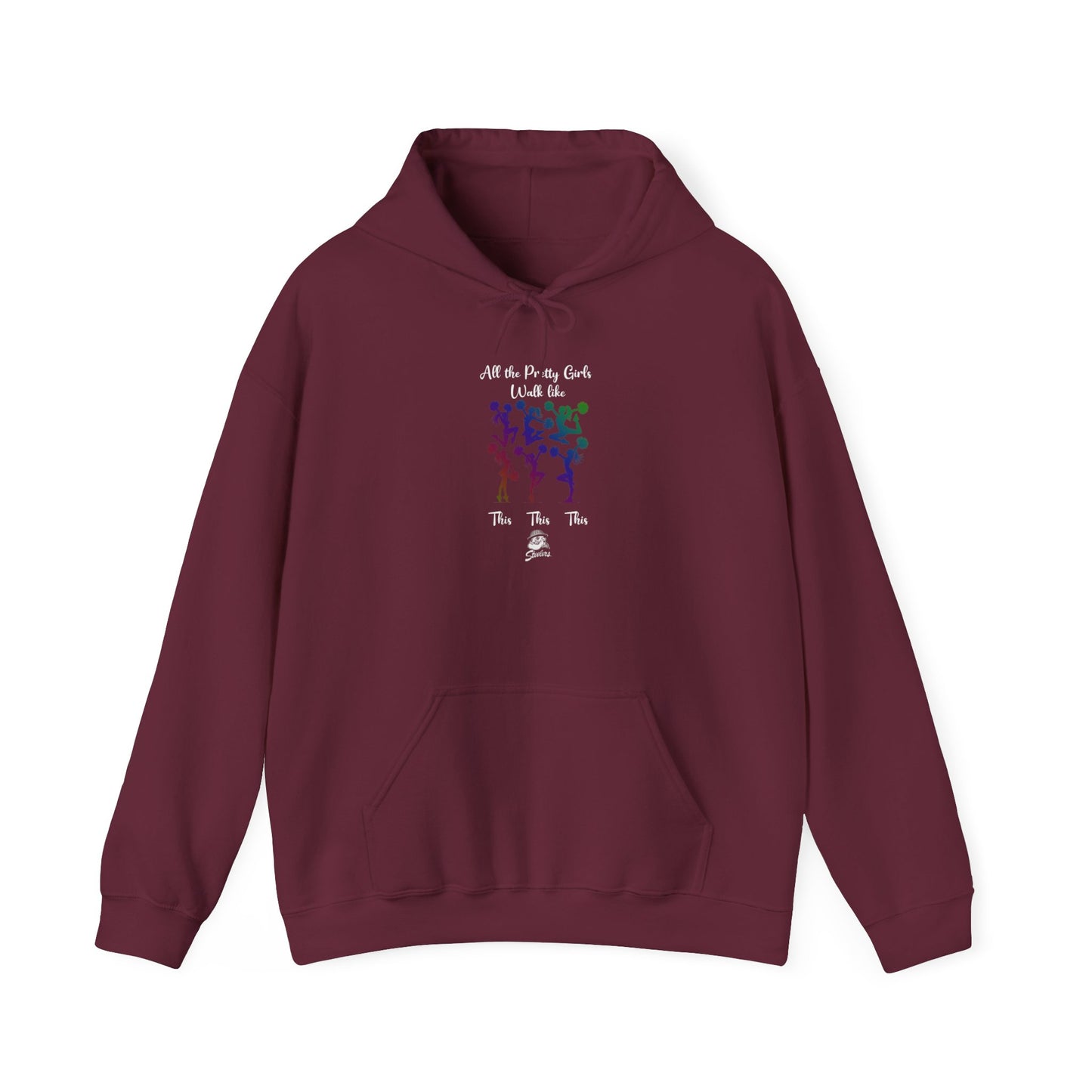 Fohi Cheer Pretty Girls Hooded Sweatshirt