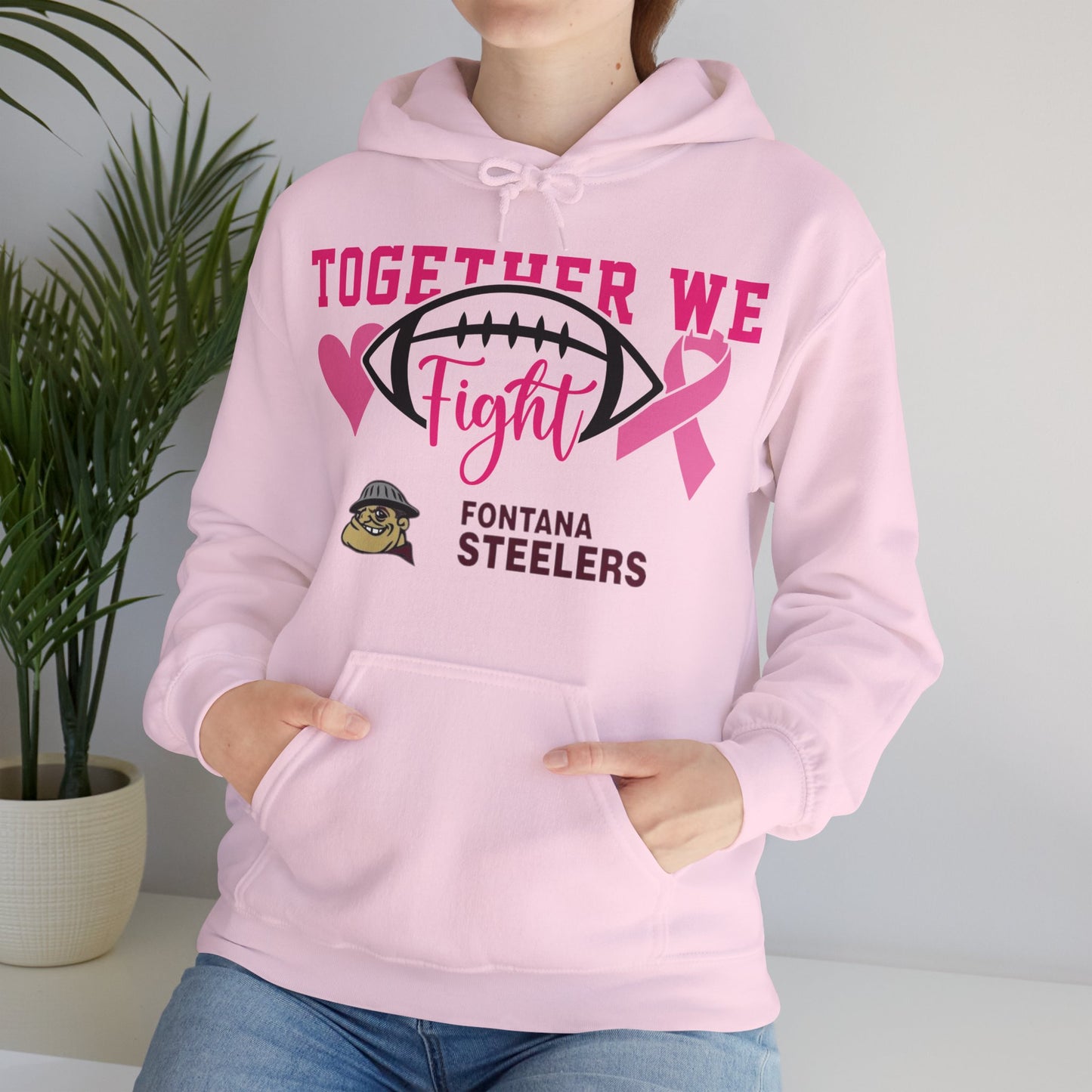 Fohi Together We Fight Hooded Sweatshirt - Cool Dog Teez LLC