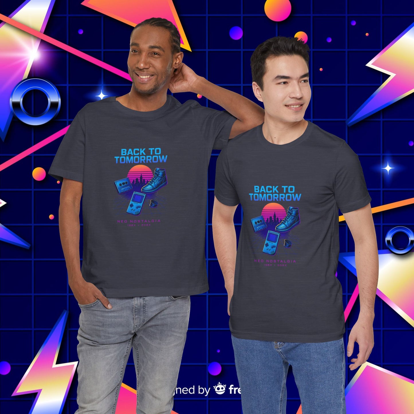 Neo Nostalgia β Back to Tomorrow T-Shirt - Cool Dog Teez LLC