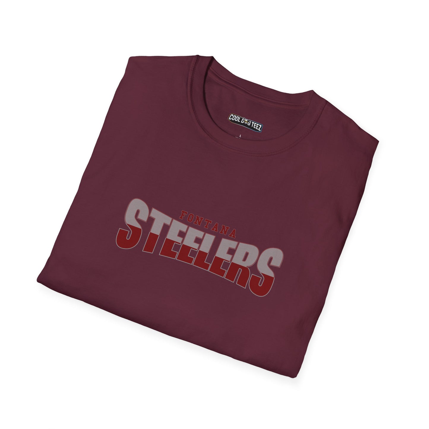 Fontana Steelers Unisex Softstyle T-Shirt β Wear Your Pride, Rep Your Team!