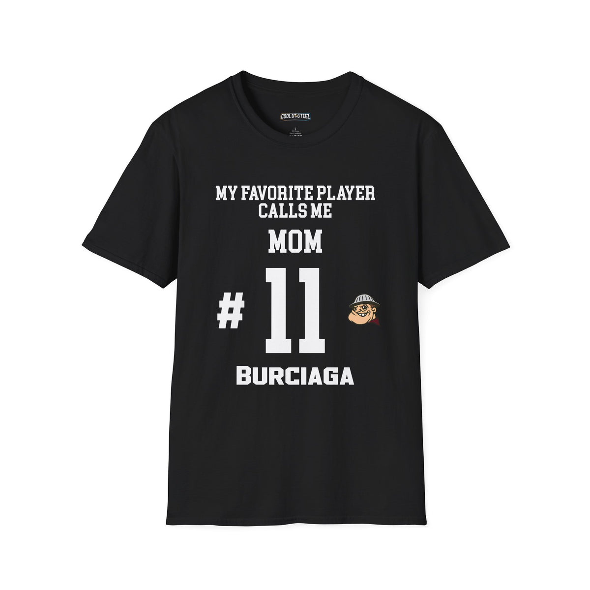 Personalized Football Family T-Shirt – Custom Mom Dad Grandma Player Number & Last Name Tee
