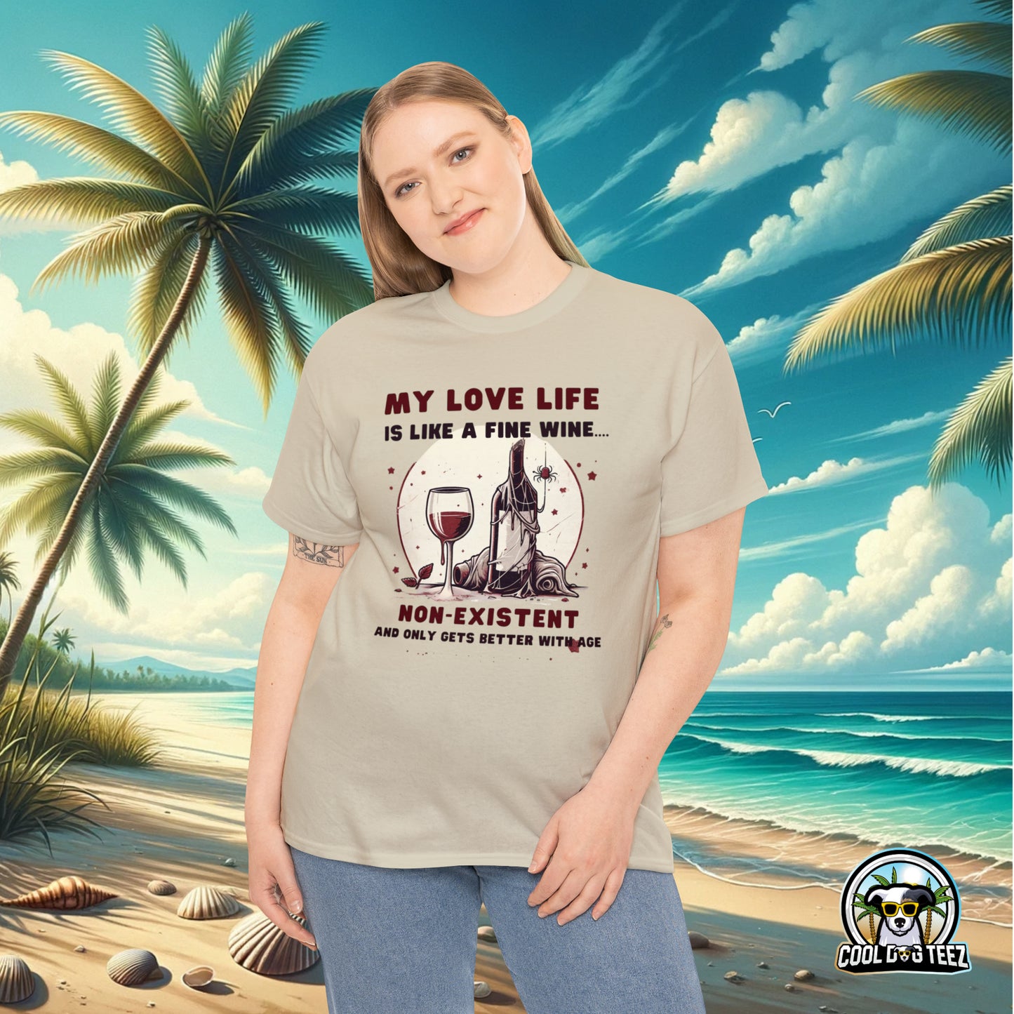 Aging Gracefully: Time Flies When You're a Fine Wine! - Cool Dog Teez LLC
