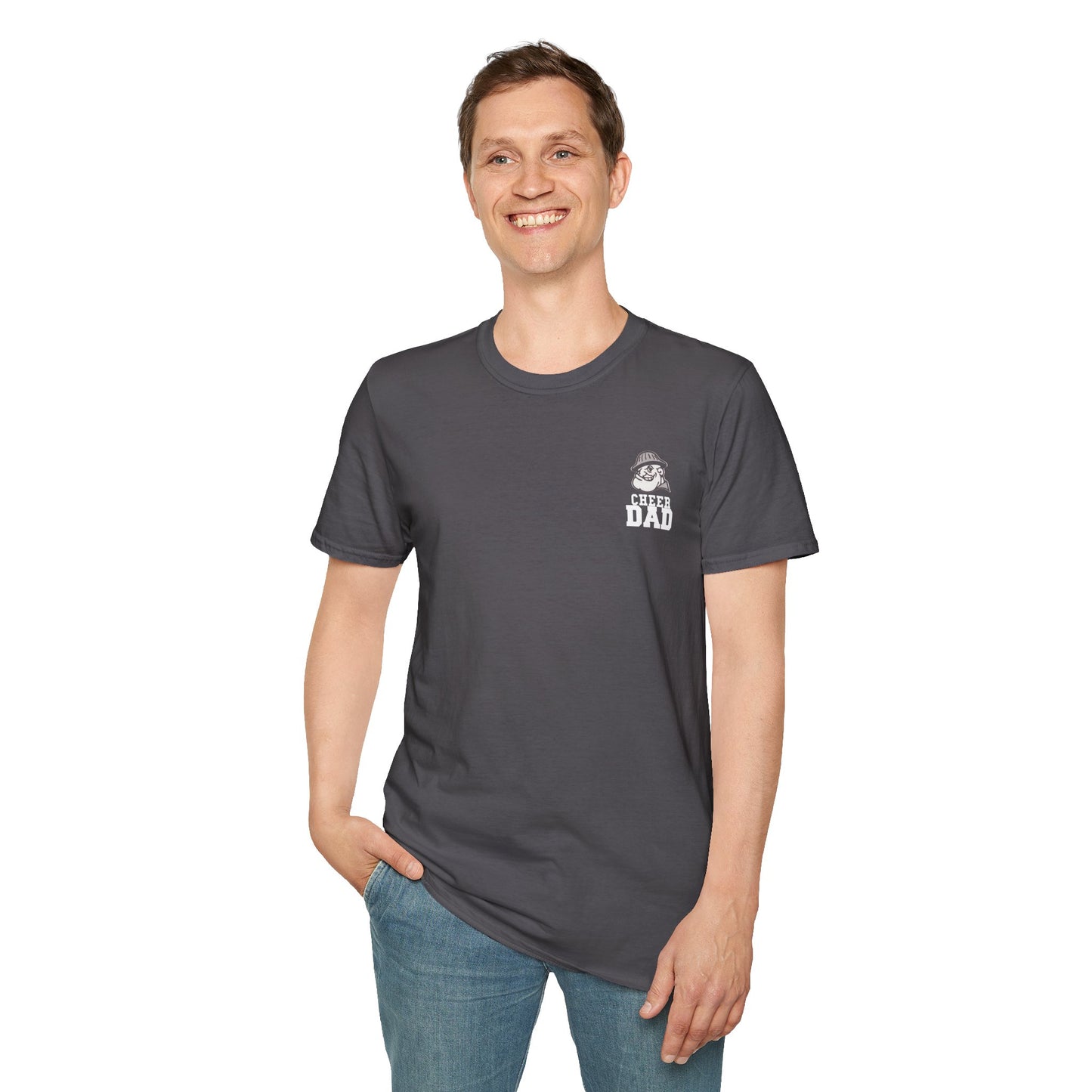 Fohi Cheer Dad Flag 2 T-Shirt - Cool Dog Teez LLC