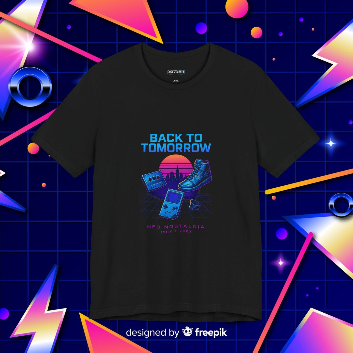 Neo Nostalgia β Back to Tomorrow T-Shirt - Cool Dog Teez LLC