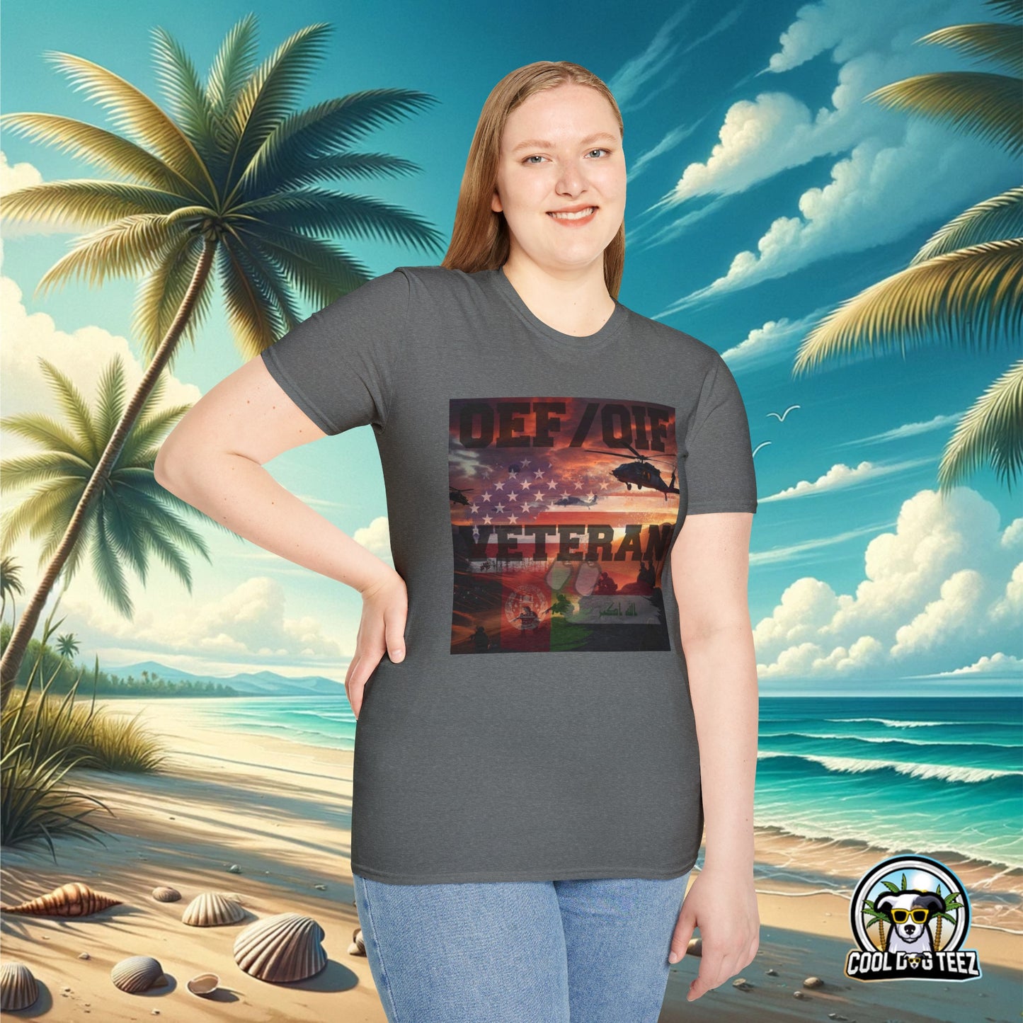 OEF/OIF Veteran T-Shirt - Cool Dog Teez LLC