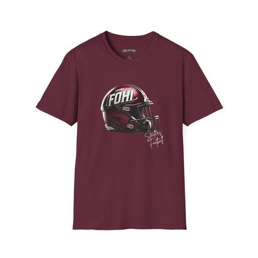 FoHi Steelers Football T-Shirt – Classic Helmet Design - Cool Dog Teez LLC