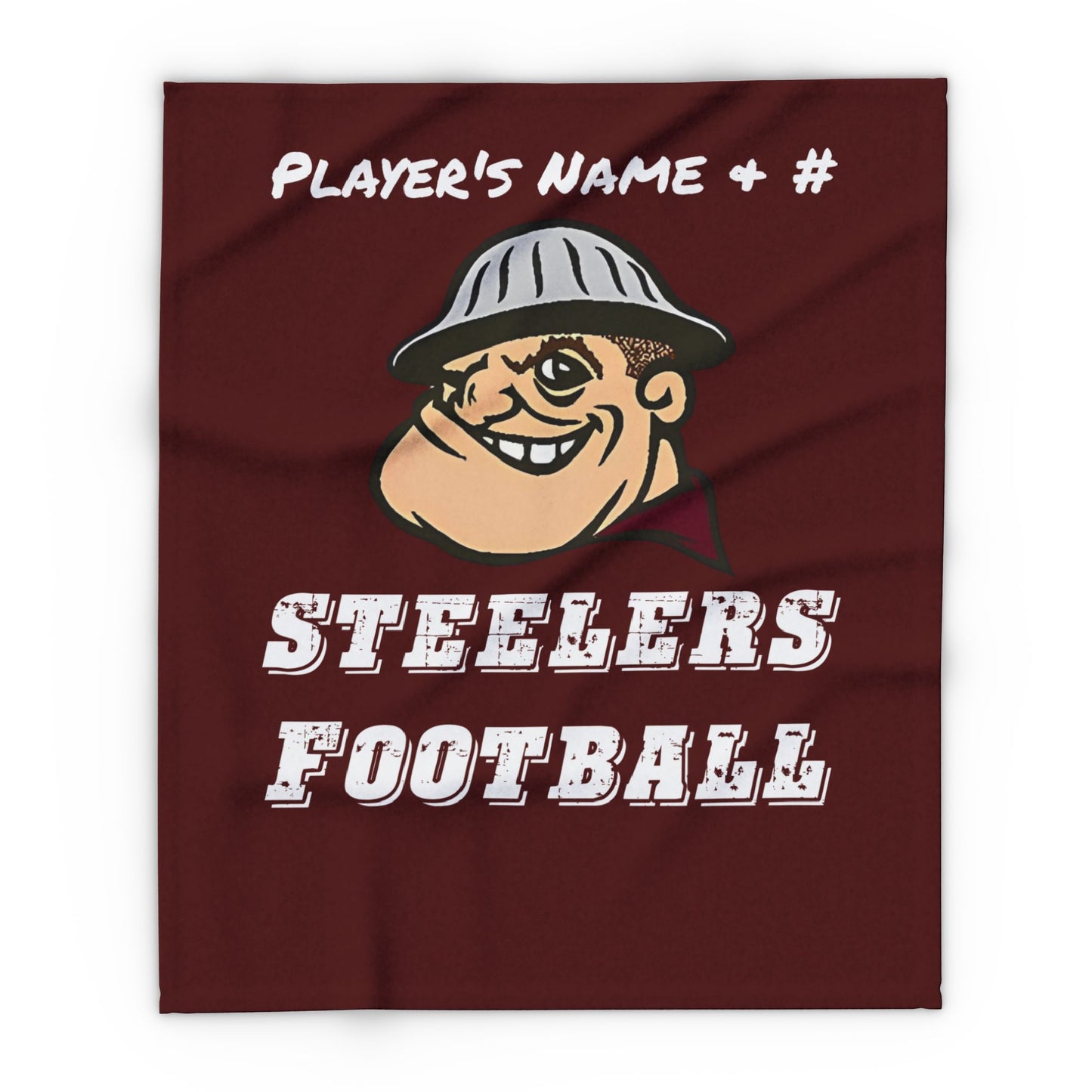 Personalized Steelers Fleece Blanket - Cool Dog Teez LLC