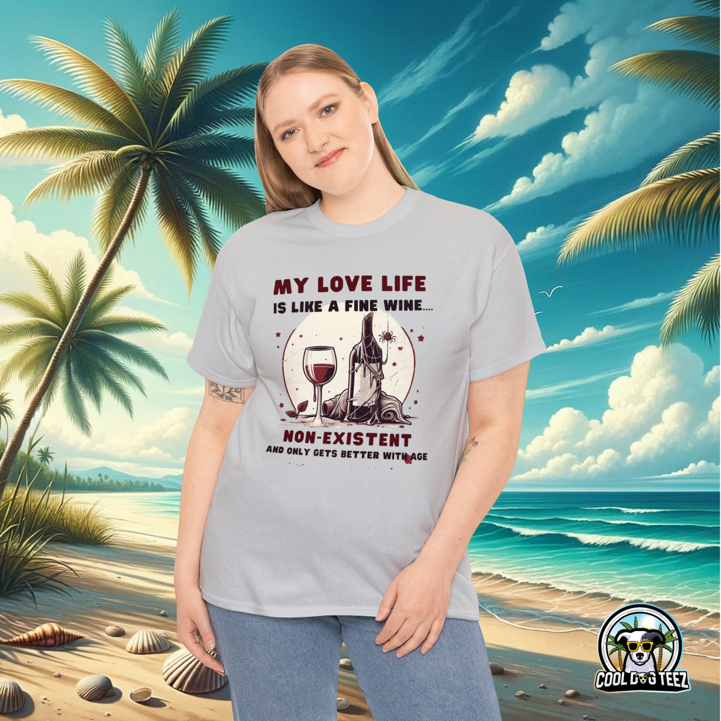 Aging Gracefully: Time Flies When You're a Fine Wine! - Cool Dog Teez LLC