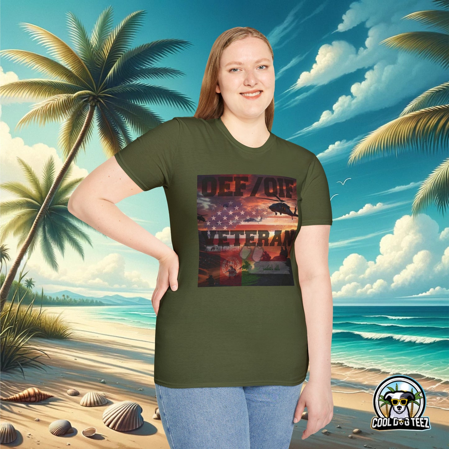 OEF/OIF Veteran T-Shirt - Cool Dog Teez LLC