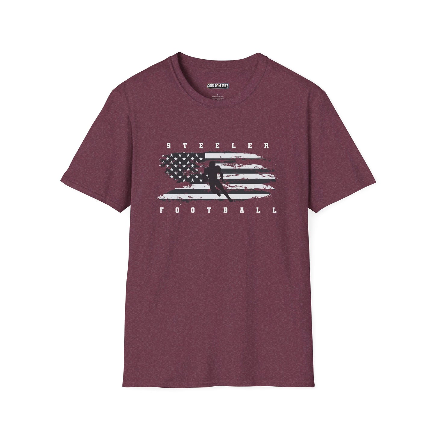 FoHi Steeler Football T-Shirt - Cool Dog Teez LLC