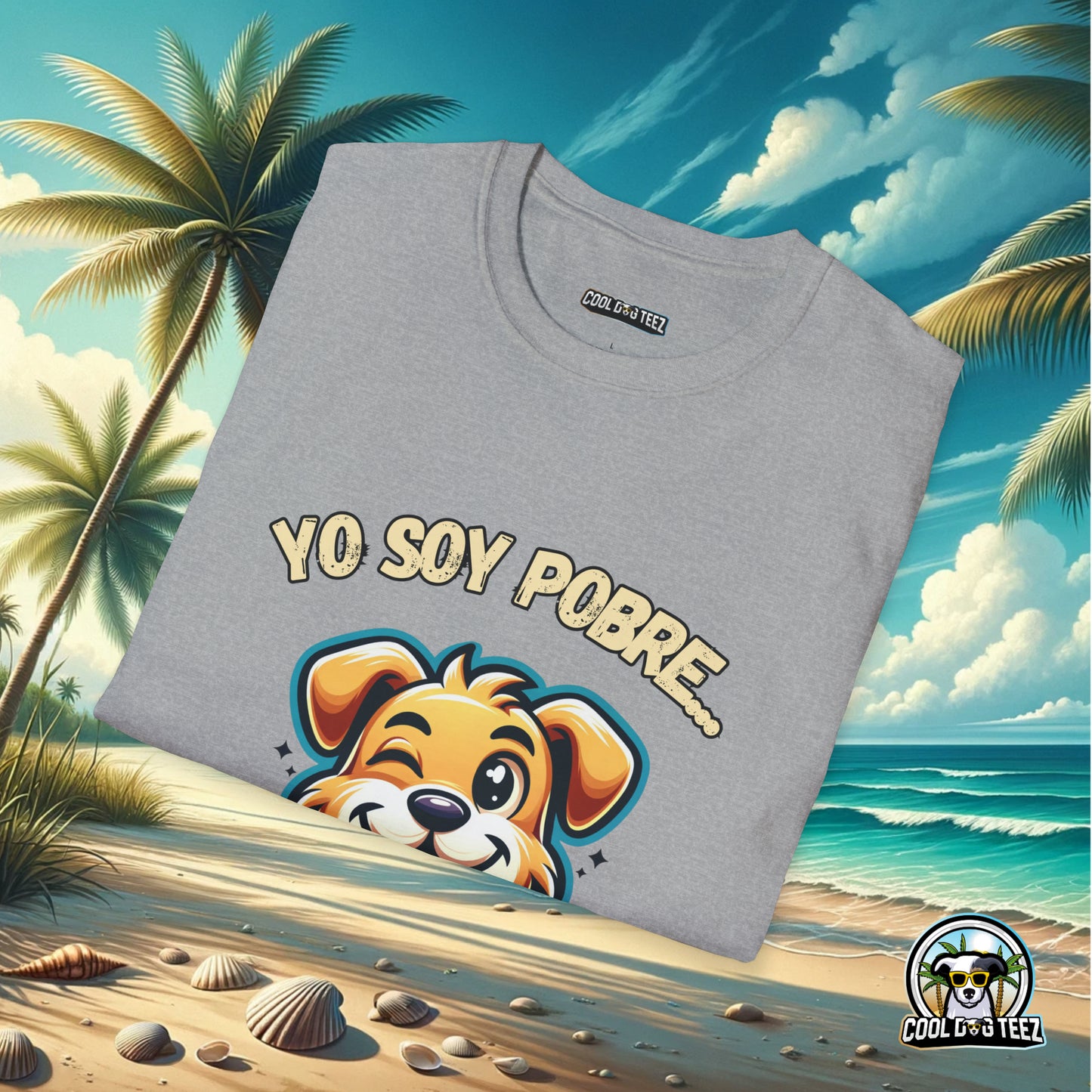 Rich in Love Tee: Besos Edition T-Shirt - Cool Dog Teez LLC
