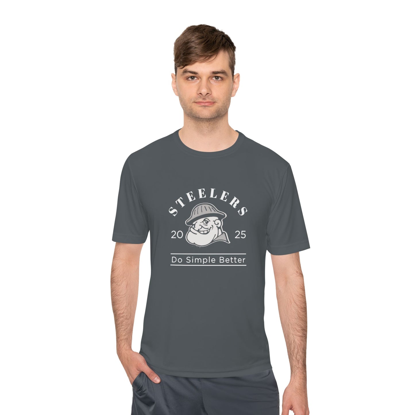 Steelers Moisture-Wicking Tee – "Do Simple Better"