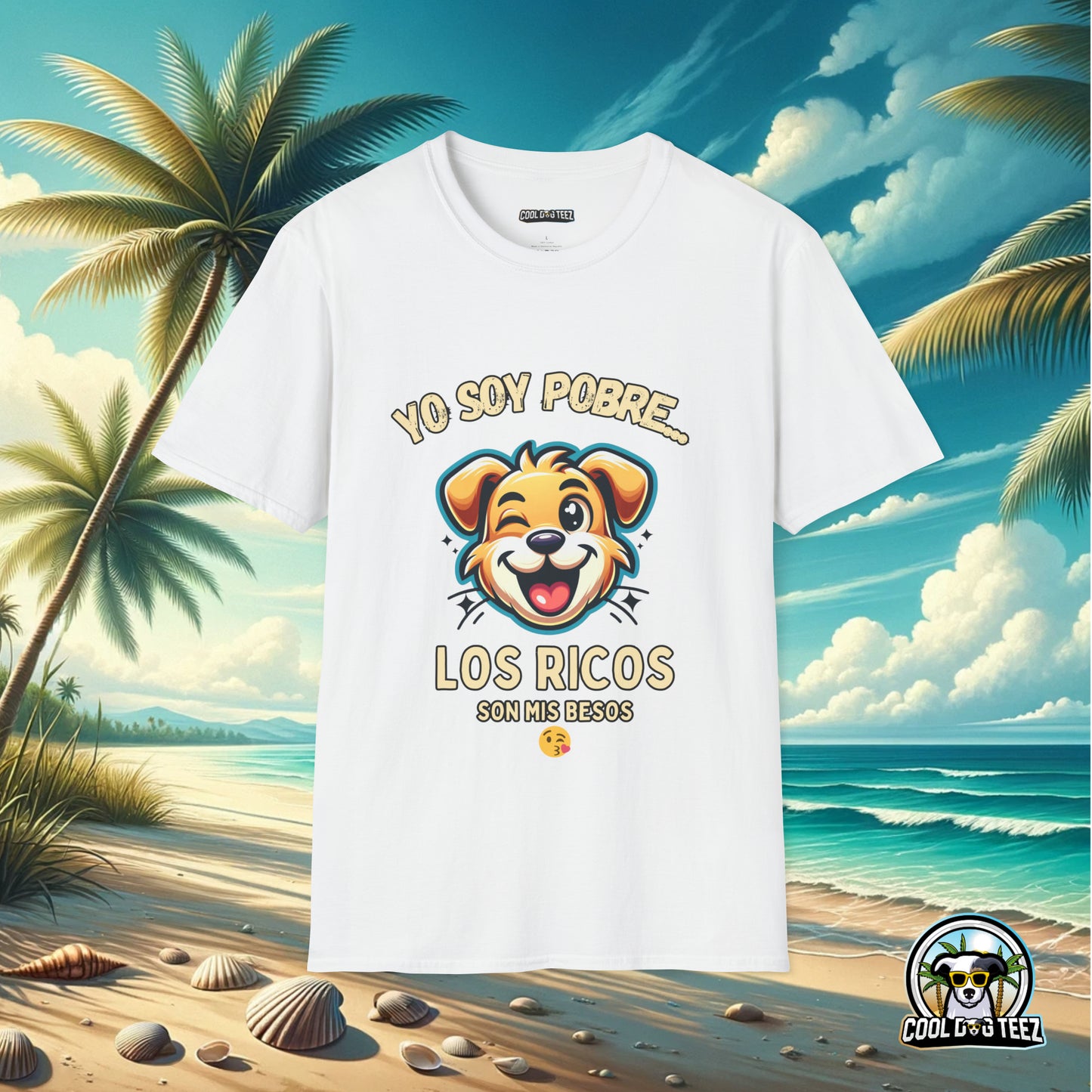 Rich in Love Tee: Besos Edition T-Shirt - Cool Dog Teez LLC