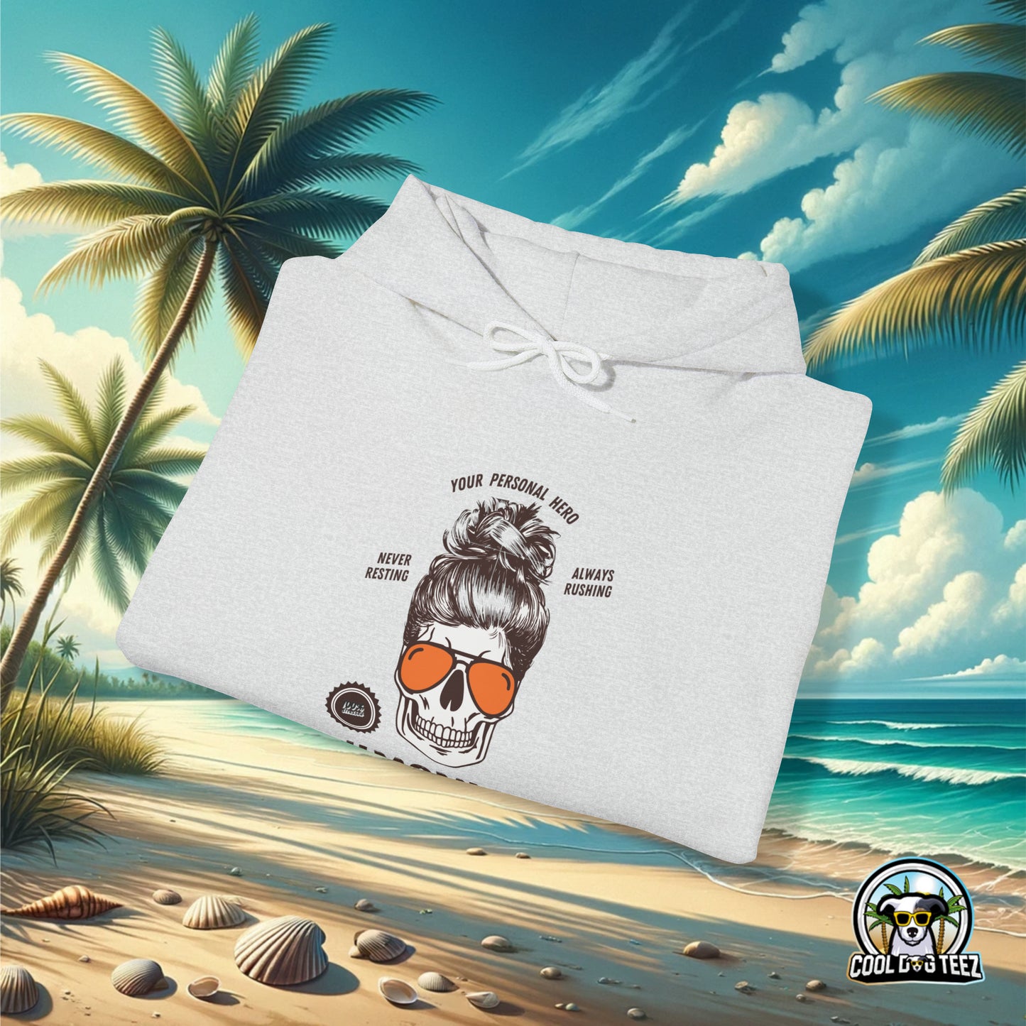 #MomLife Hooded Sweatshirt - Cool Dog Teez LLC