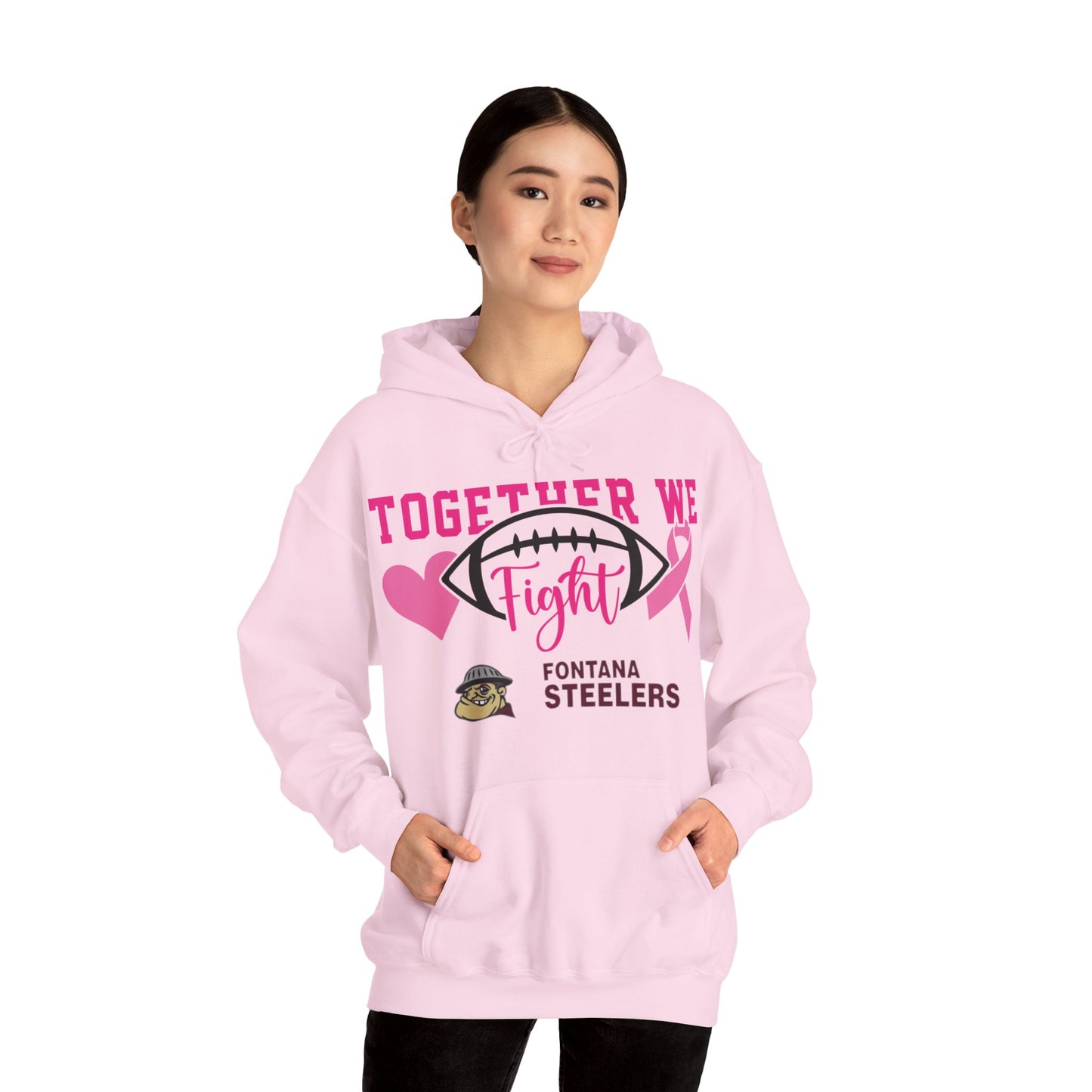 Fohi Together We Fight Hooded Sweatshirt - Cool Dog Teez LLC