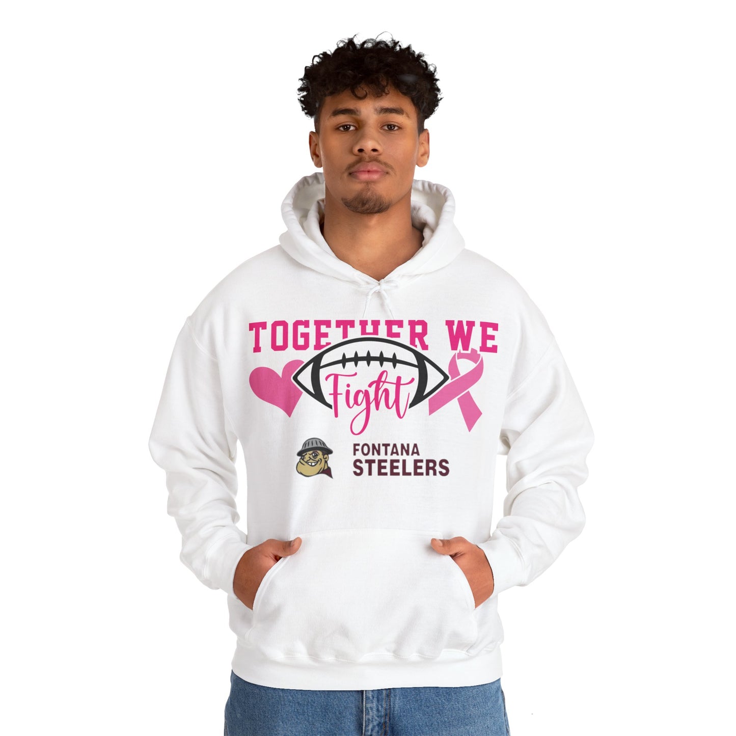 Fohi Together We Fight Hooded Sweatshirt - Cool Dog Teez LLC
