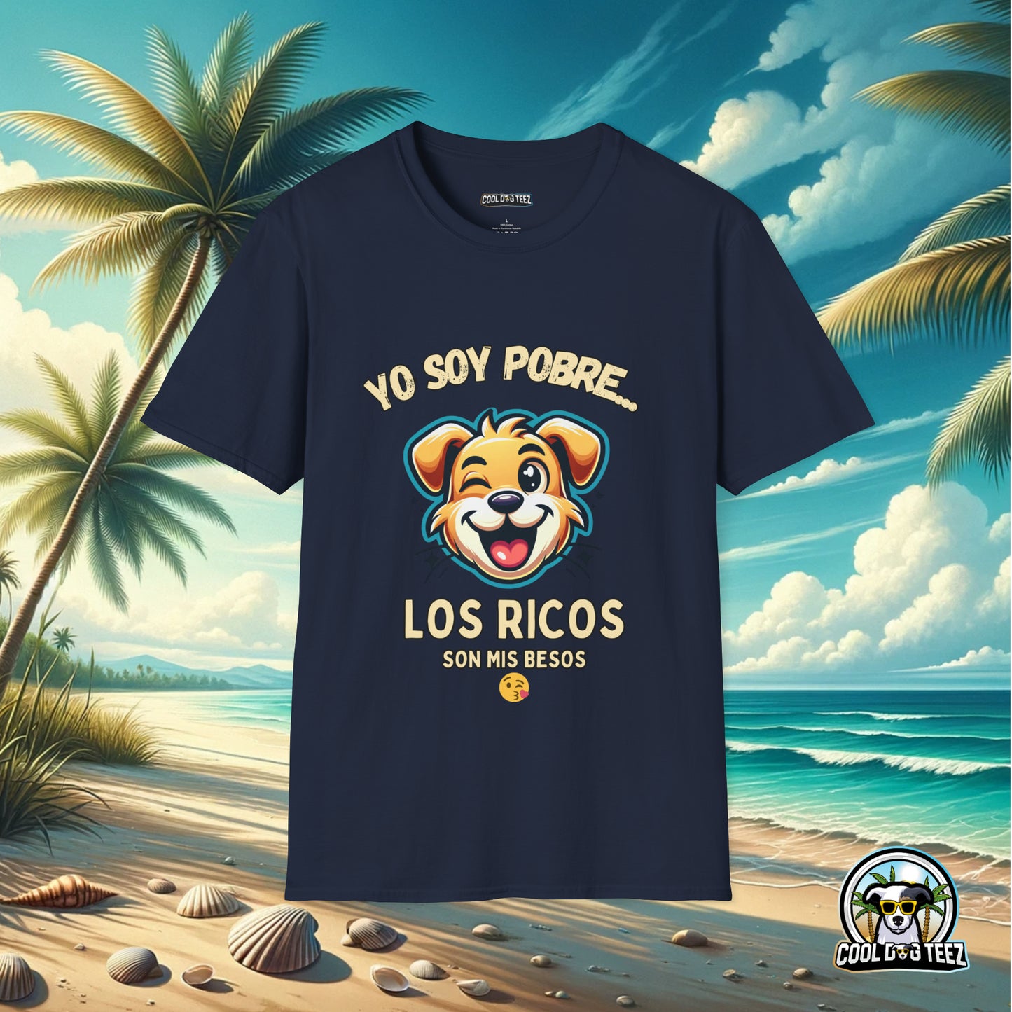 Rich in Love Tee: Besos Edition T-Shirt - Cool Dog Teez LLC