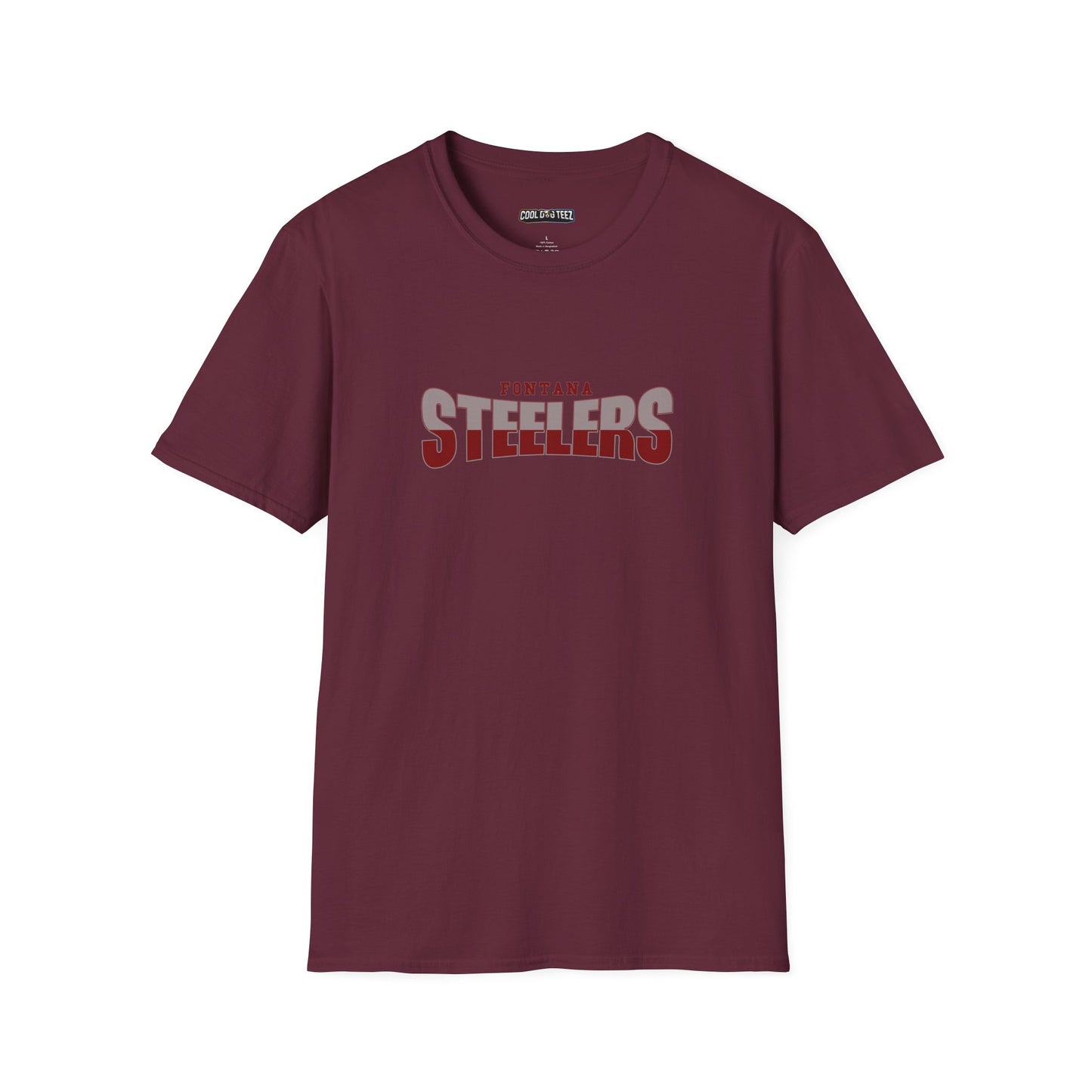 Fontana Steelers Unisex Softstyle T-Shirt β Wear Your Pride, Rep Your Team!