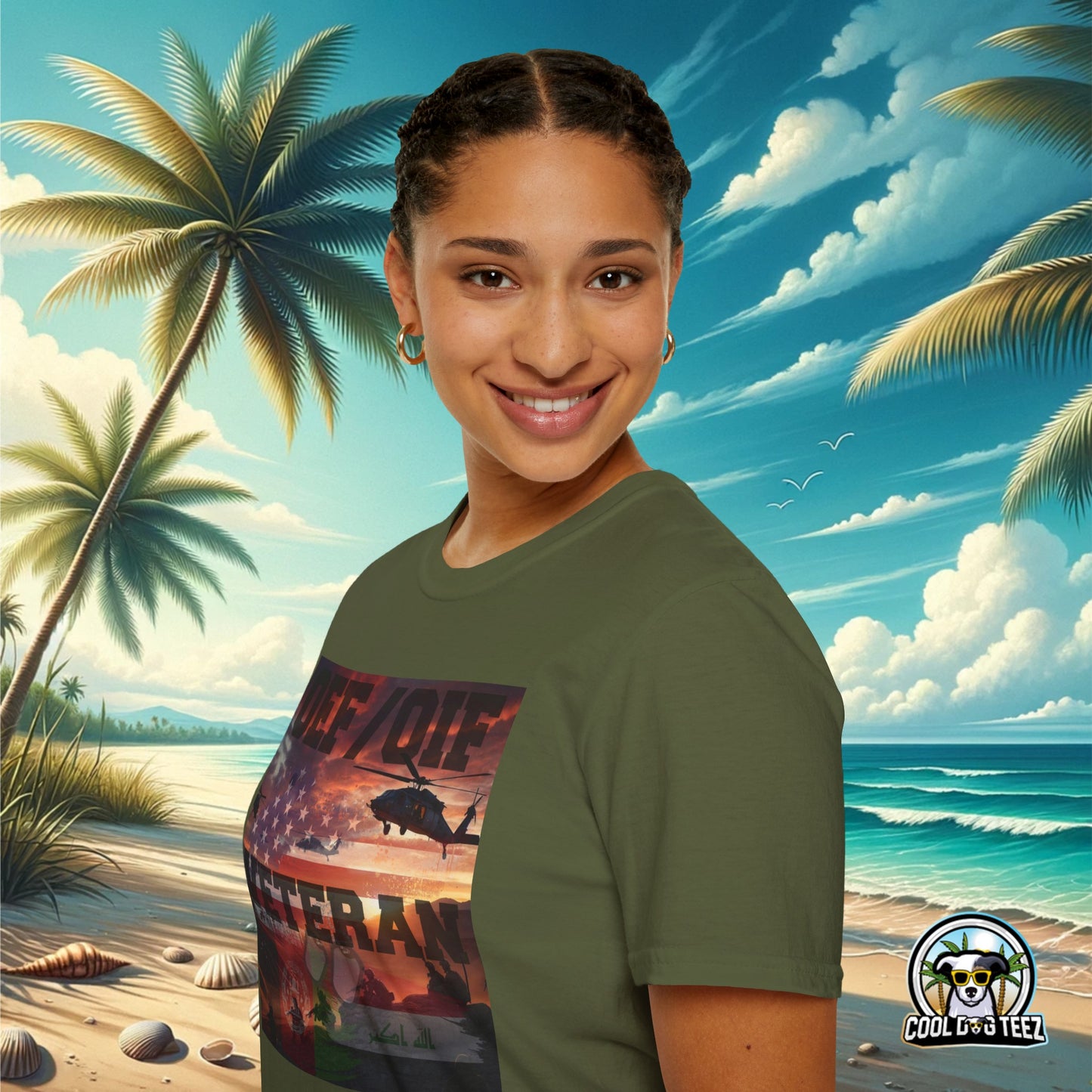 OEF/OIF Veteran T-Shirt - Cool Dog Teez LLC